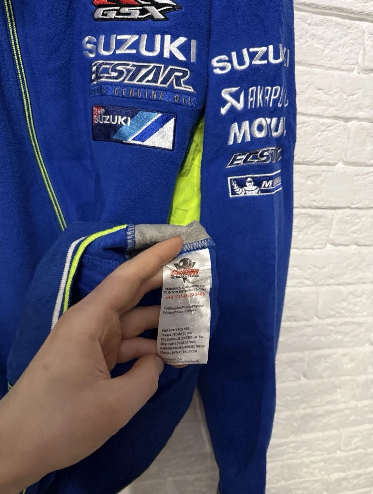 Other Vintage Suzuki Ecstar MotoGP Racing Fleece Jacket Sz M Size US M / EU 48-50 / 2 - 9 Thumbnail