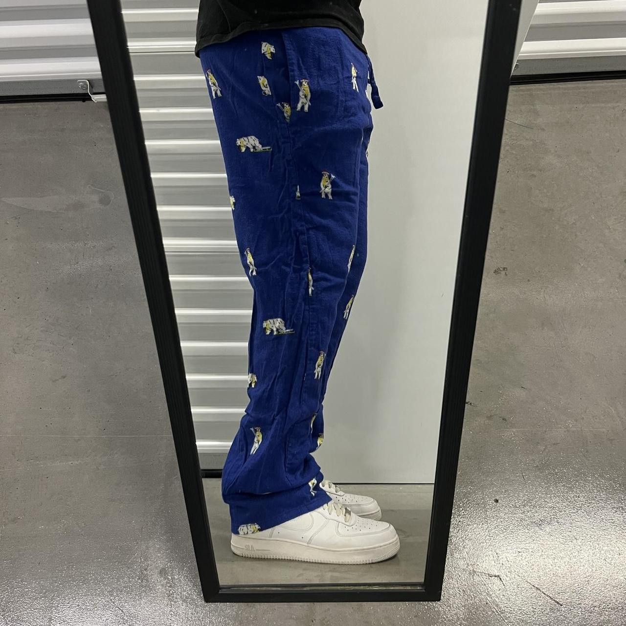 Vintage Vintage Y2K/2000s Baggy Skiing Polar Bear Pajama pants Sweatpants! Size US 32 / EU 48 - 1 Thumbnail