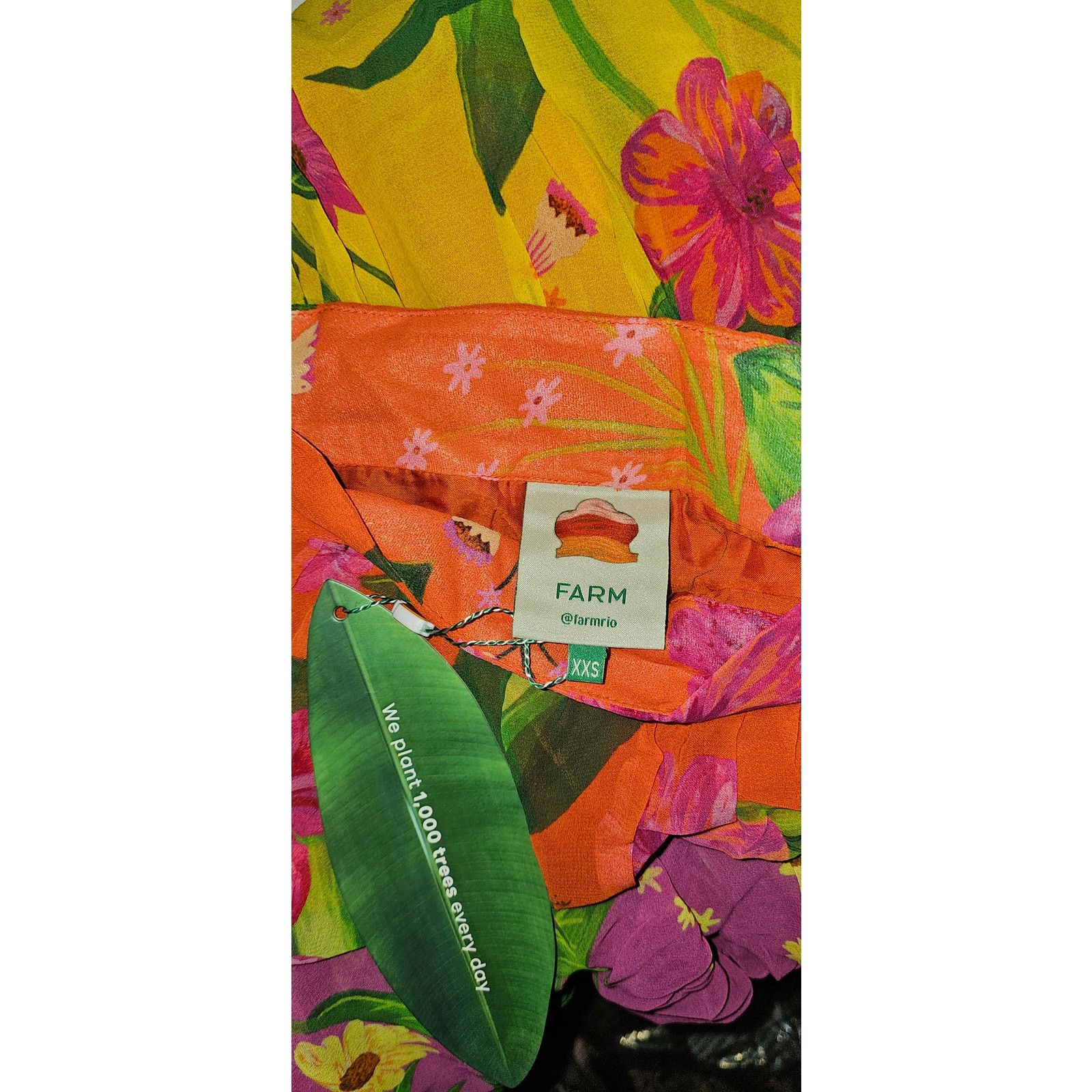 Pink New Anthropologie Farm Rio Romantic Garden Skirt $220 XXS Size 24" / US 00 / IT 34 - 5 Thumbnail