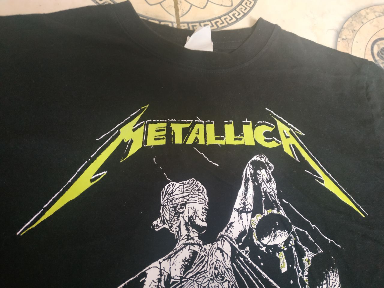 Vintage Metallica And Justice For All T-Shirt L Double Sided Track Size US L / EU 52-54 / 3 - 8 Thumbnail