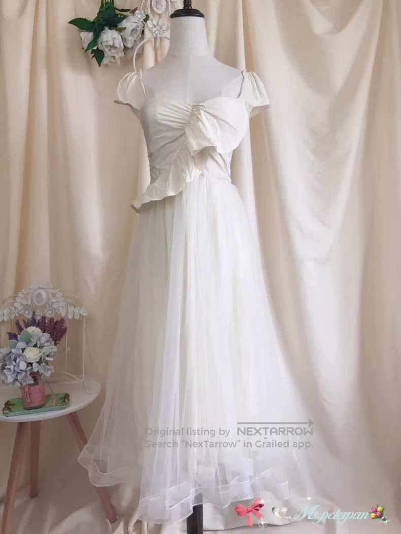 Valentino Valentino Pure white fairy dress Size S / US 4 / IT 40 - 2 Thumbnail