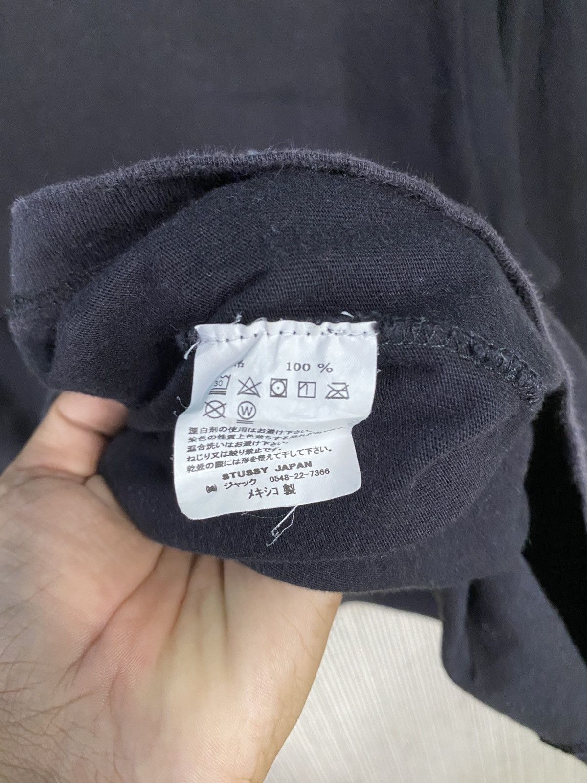 Stussy Stussy hoodie pullover black back hit size s Size US S / EU 44-46 / 1 - 10 Thumbnail