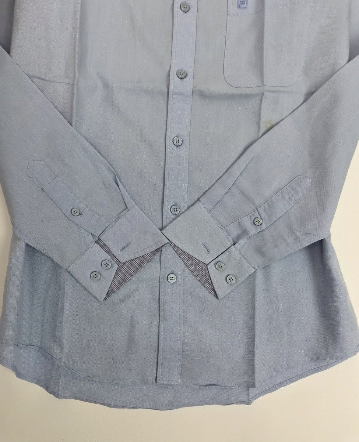 Fila Sky Blue Button up Shirt Size US L / EU 52-54 / 3 - 3 Thumbnail