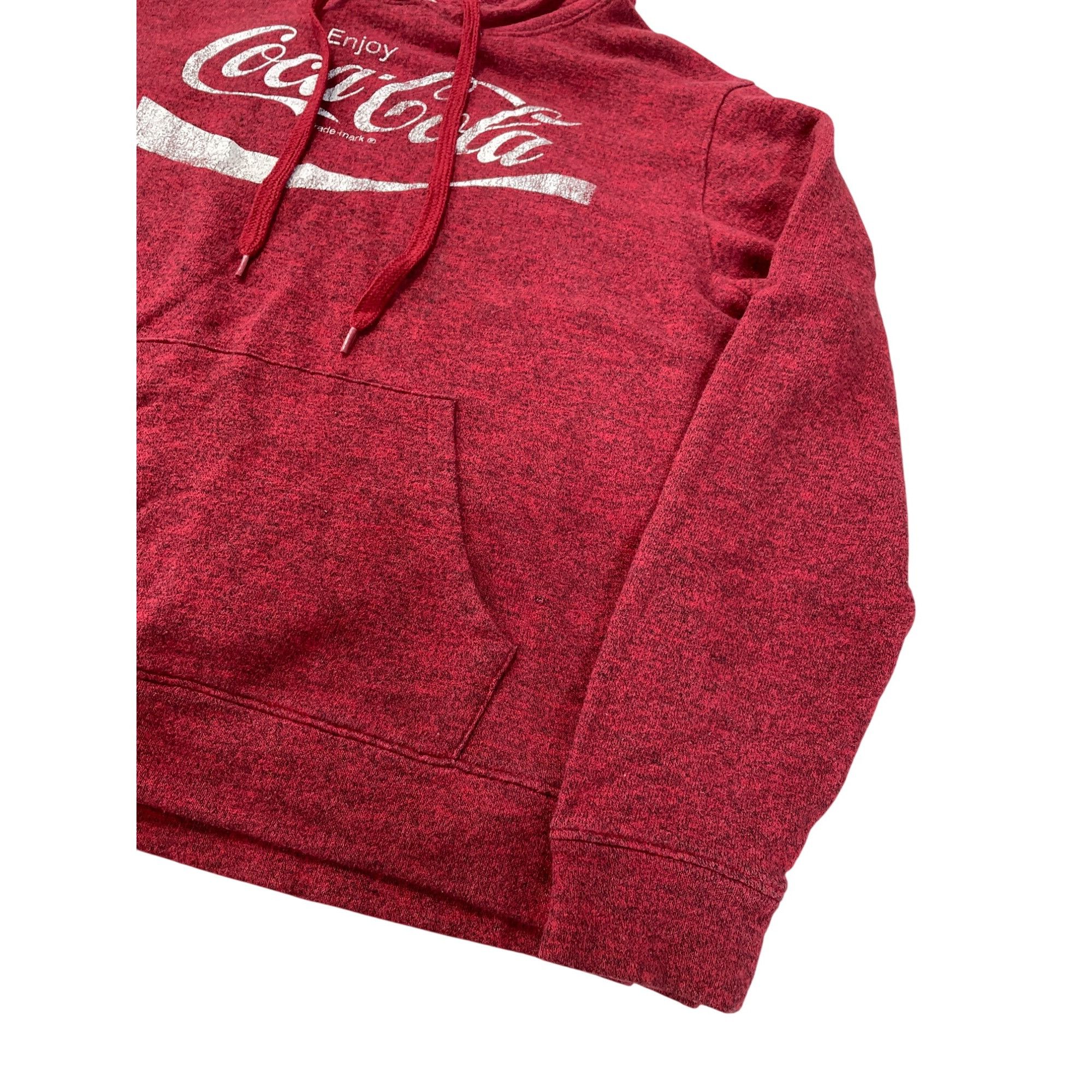 Coca Cola Coca-Cola Mens Red Hoodie Sweatshirt Pocket Drawstring SIze Size US M / EU 48-50 / 2 - 5 Thumbnail