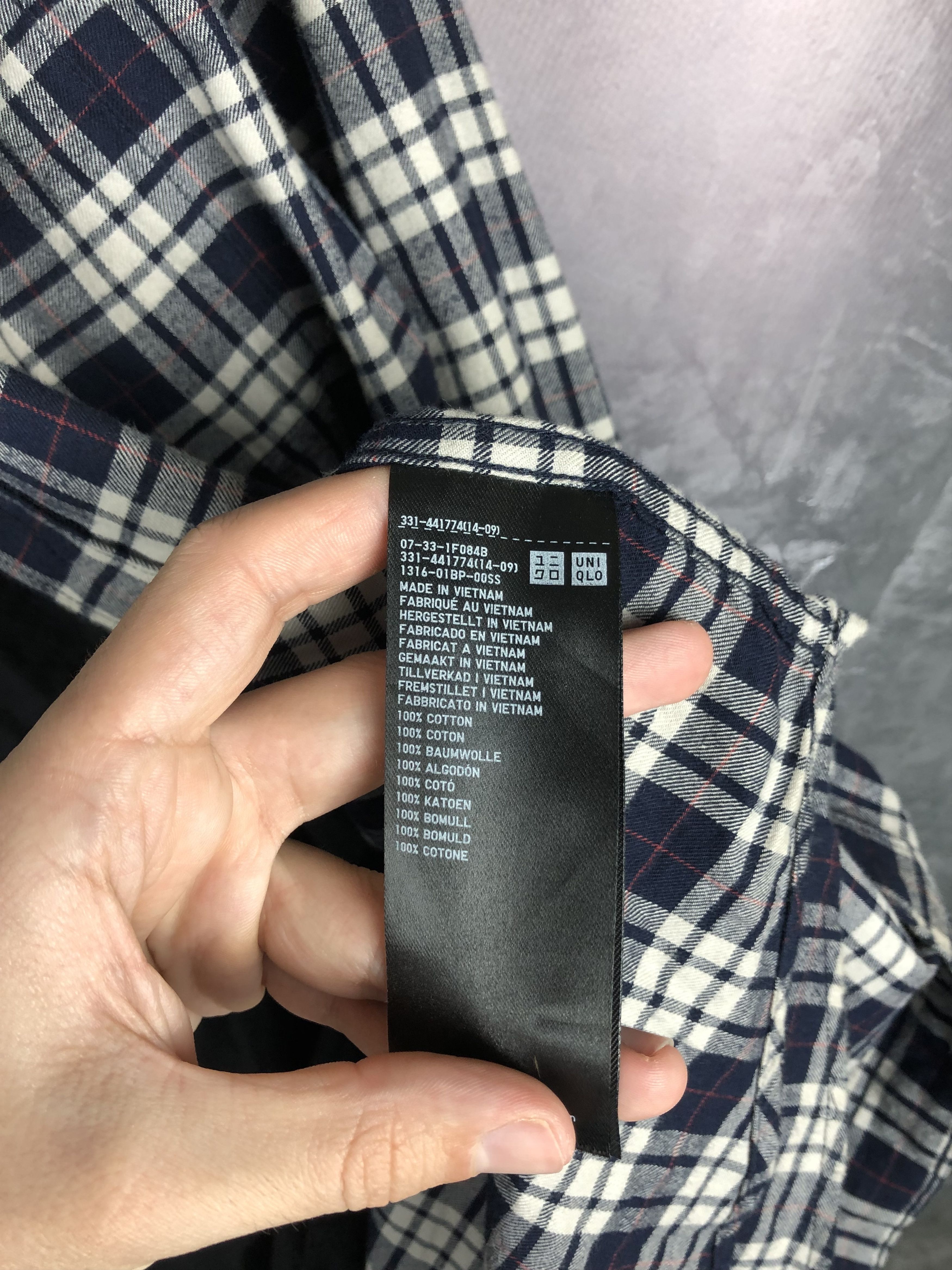 Flannel × Uniqlo Uniqlo Flannel Shirt Button Up Size US M / EU 48-50 / 2 - 6 Thumbnail