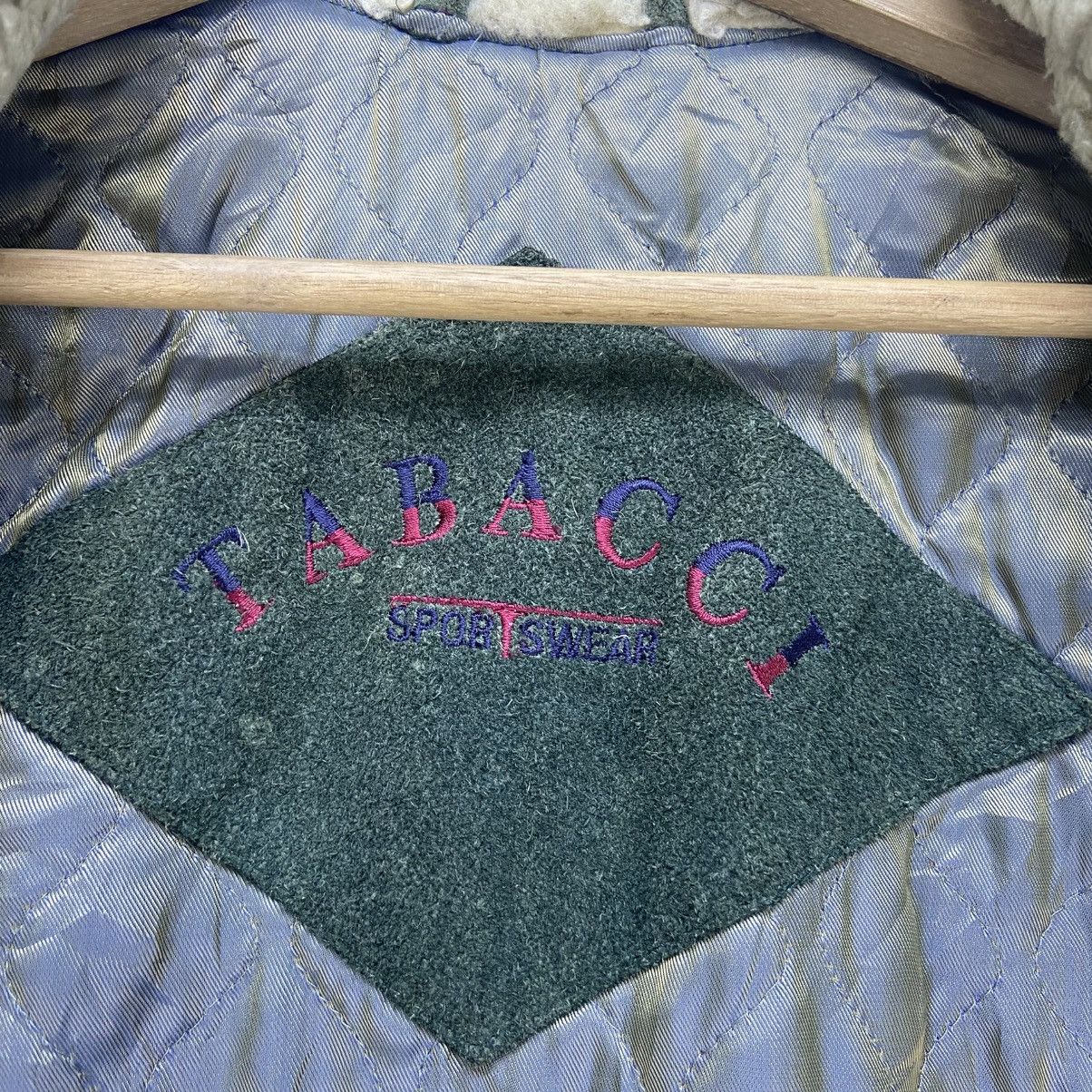 Vintage Tabacci Sportswear Native Wool + Dolphin Leather Heavy Coat Size US M / EU 48-50 / 2 - 20 Thumbnail