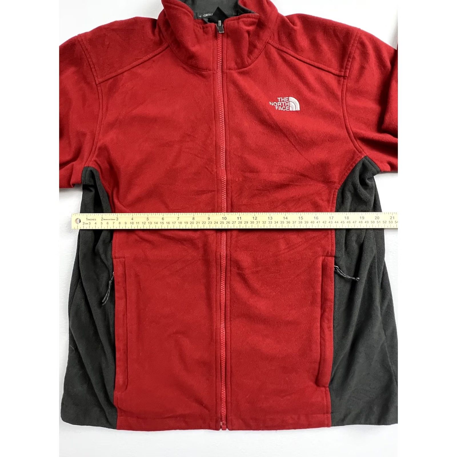 The North Face The North Face Jacket Mens L Red Fleece Full Zip Outdoor Hiking Casual Size US L / EU 52-54 / 3 - 5 Thumbnail