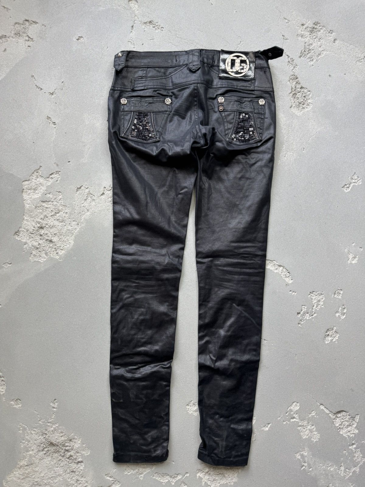 Dolce & Gabbana DOLCE GABBANA Vintage Ghotic Pants Size 28" / US 6 / IT 42 - 4 Thumbnail