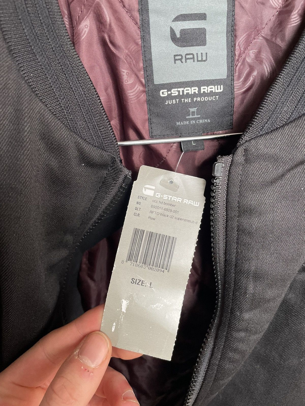 G-Star G Star Raw x Pharell Williams Balaclava Bomber Jacket L Size US L / EU 52-54 / 3 - 9 Thumbnail