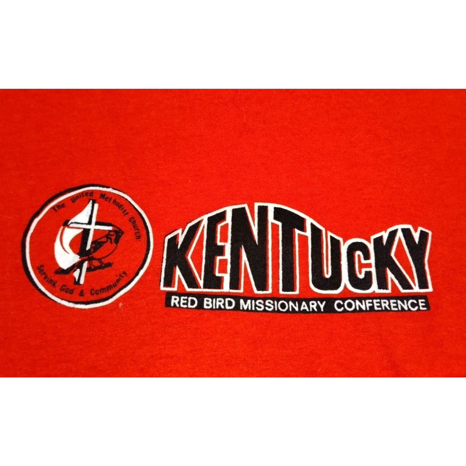 Vintage **Vtg Russell Kentucky Red Bird Missionary Conference T-Shirt USA L** User: **Vtg Russell Kentucky Red Bird Missionary Conference T-Shirt USA L** Size US L / EU 52-54 / 3 - 3 Thumbnail