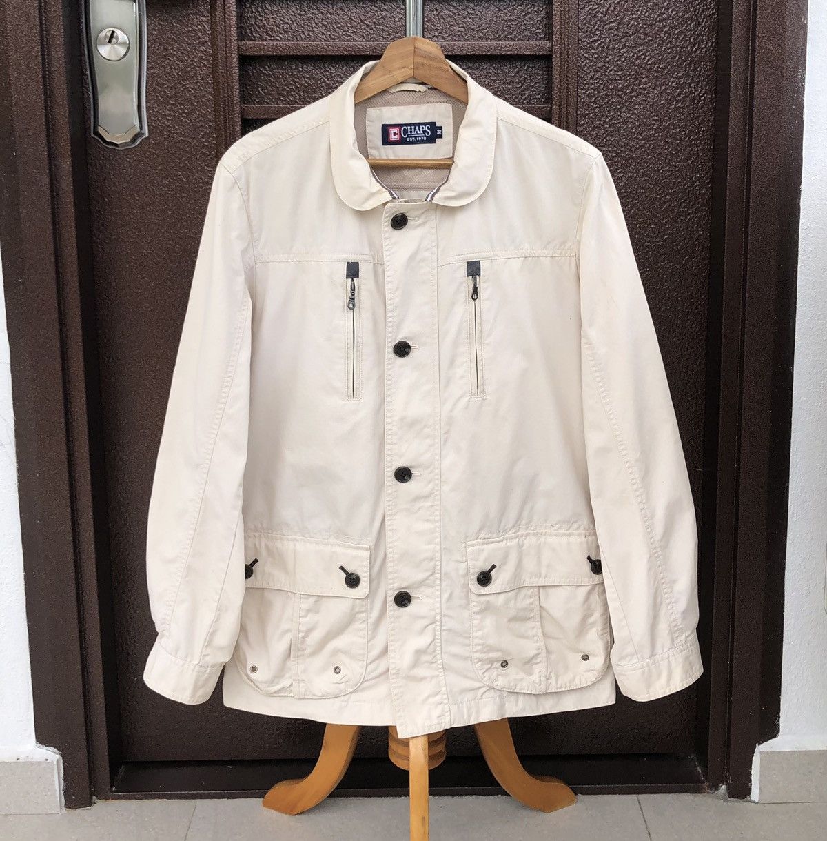 Chaps Ralph Lauren Vintage Chaps Ralph Lauren Multi Pocket Jacket Size US M / EU 48-50 / 2 - 11 Thumbnail