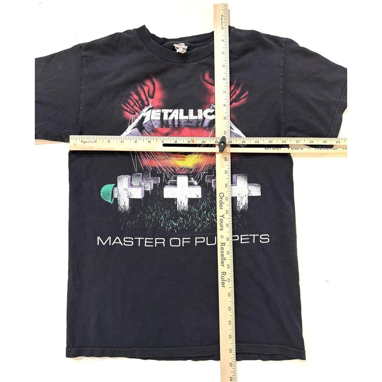 Alstyle Metallica Master Of Puppets TShirt 2007 Y2K SM Heavy Metal Size US S / EU 44-46 / 1 - 5 Thumbnail