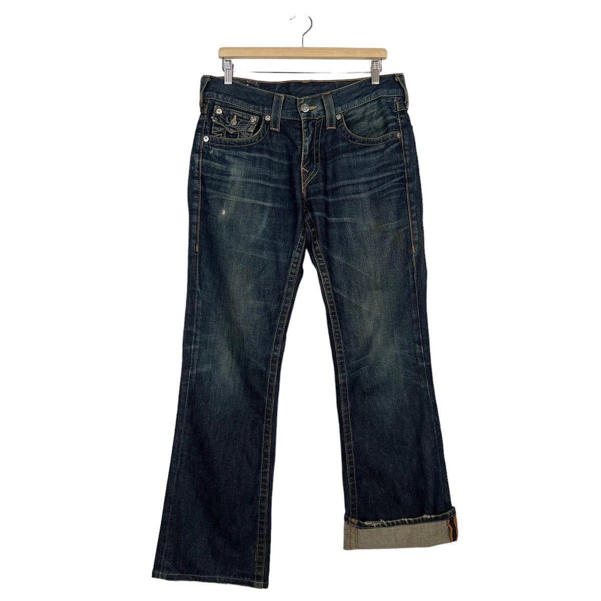 True Religion 🔥 TRUE RELIGION DENIM JEANS MADE IN USA Size US 33 - 4 Thumbnail