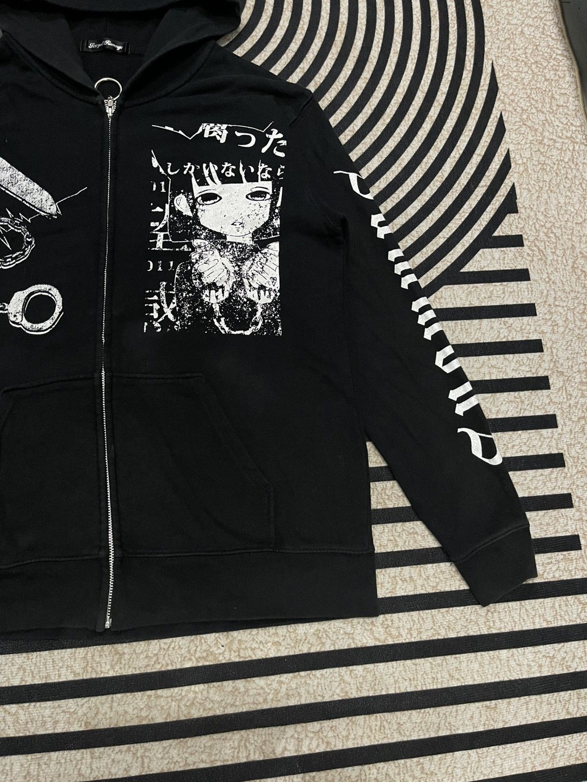 Sex Pot ReVeNGe 2000s SEXPOT REVENGE X SUBETE WO AKIRAMEMASU ZIPPER HOODIE Size US L / EU 52-54 / 3 - 4 Thumbnail