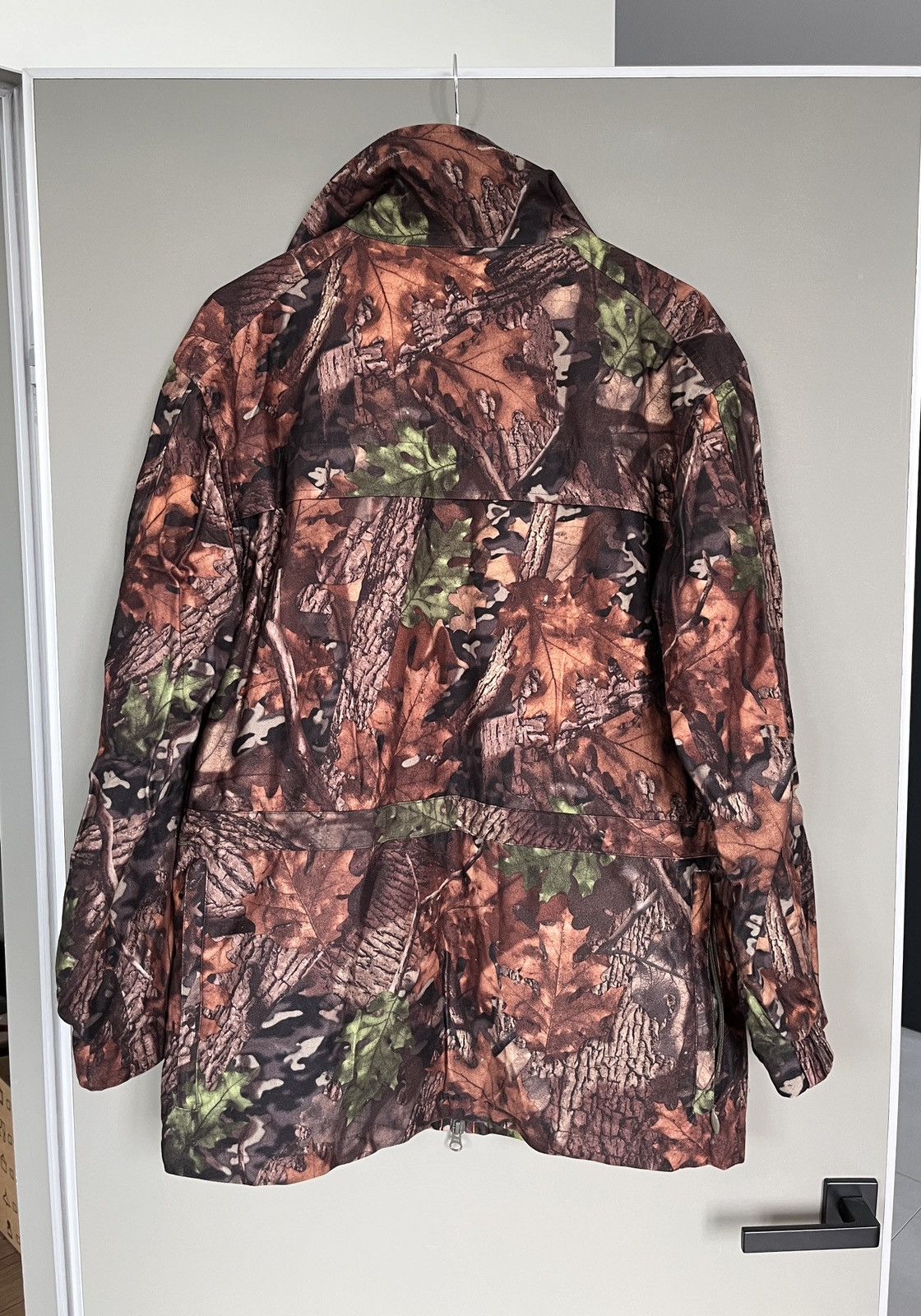 Hunter Duck Valley Reversible Leaves Camo Hunting Duck-Tex Jacket Size US M / EU 48-50 / 2 - 9 Thumbnail