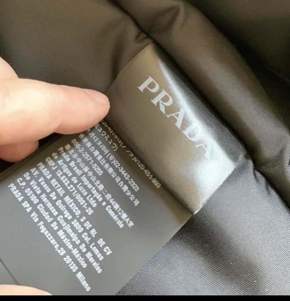 Prada Prada Leather Bomber Jacket Size US M / EU 48-50 / 2 - 14 Thumbnail