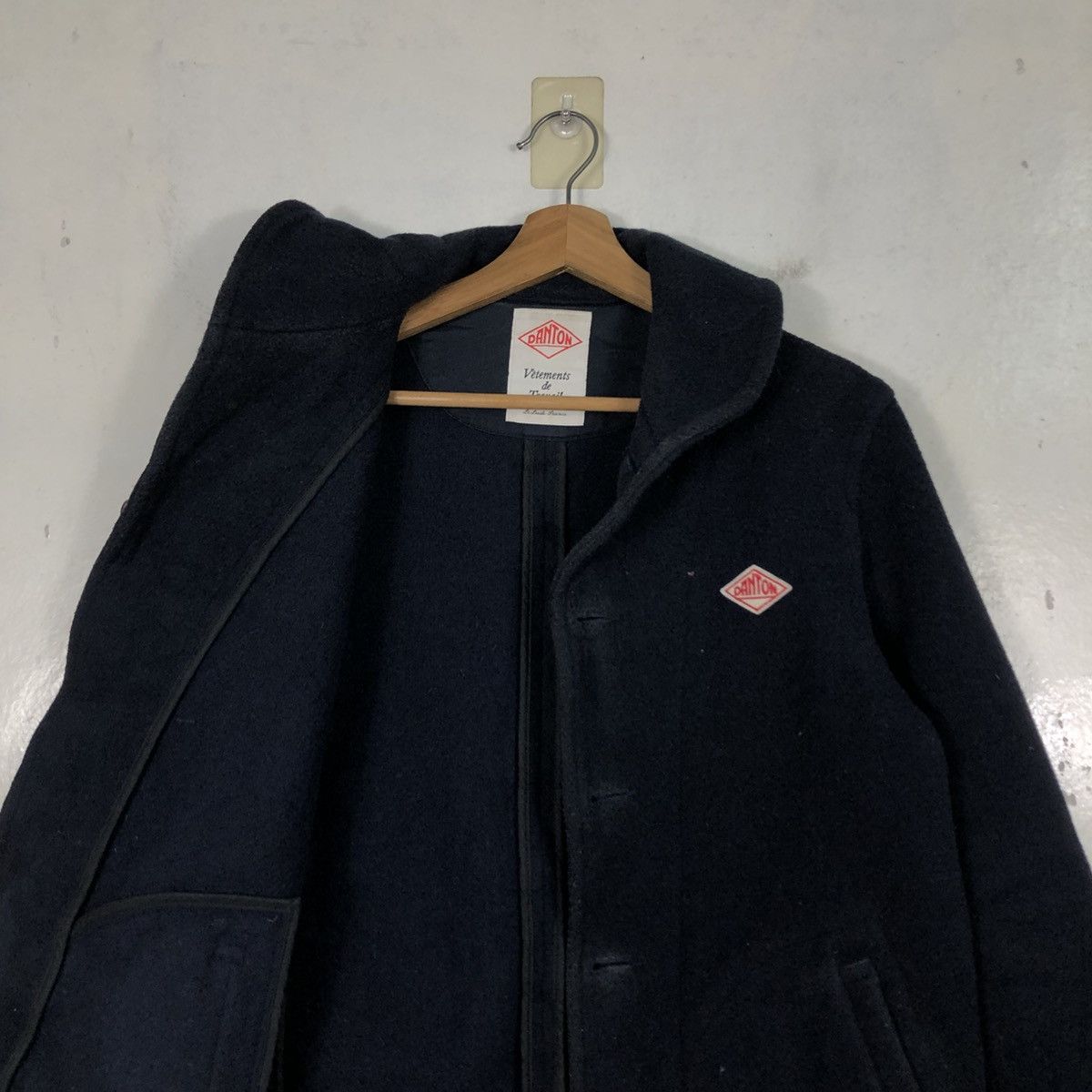 Japanese Brand Vintage Wool Button Jacket Danton Shawl Collar Size US M / EU 48-50 / 2 - 14 Thumbnail