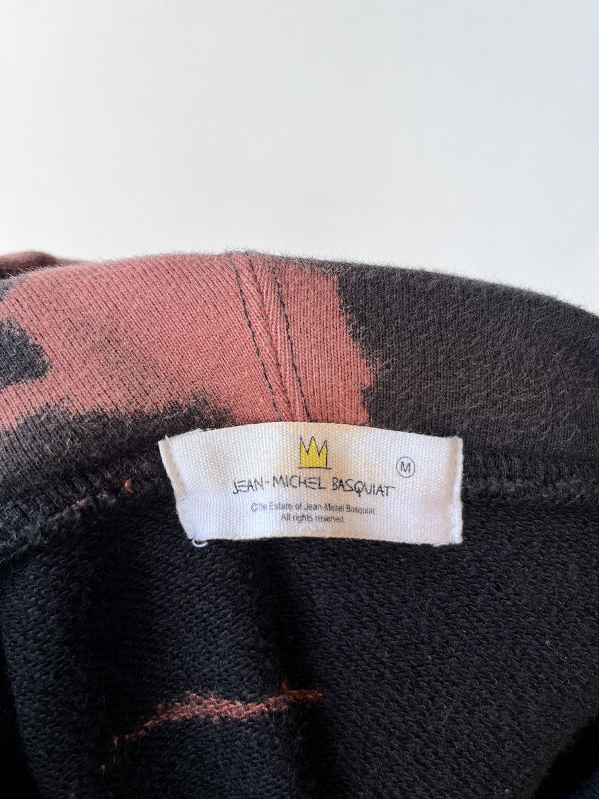 Jean-Michel Basquiat Vintage Jean Michel Basquiat Acid Wash Hoodie Size US M / EU 48-50 / 2 - 8 Thumbnail