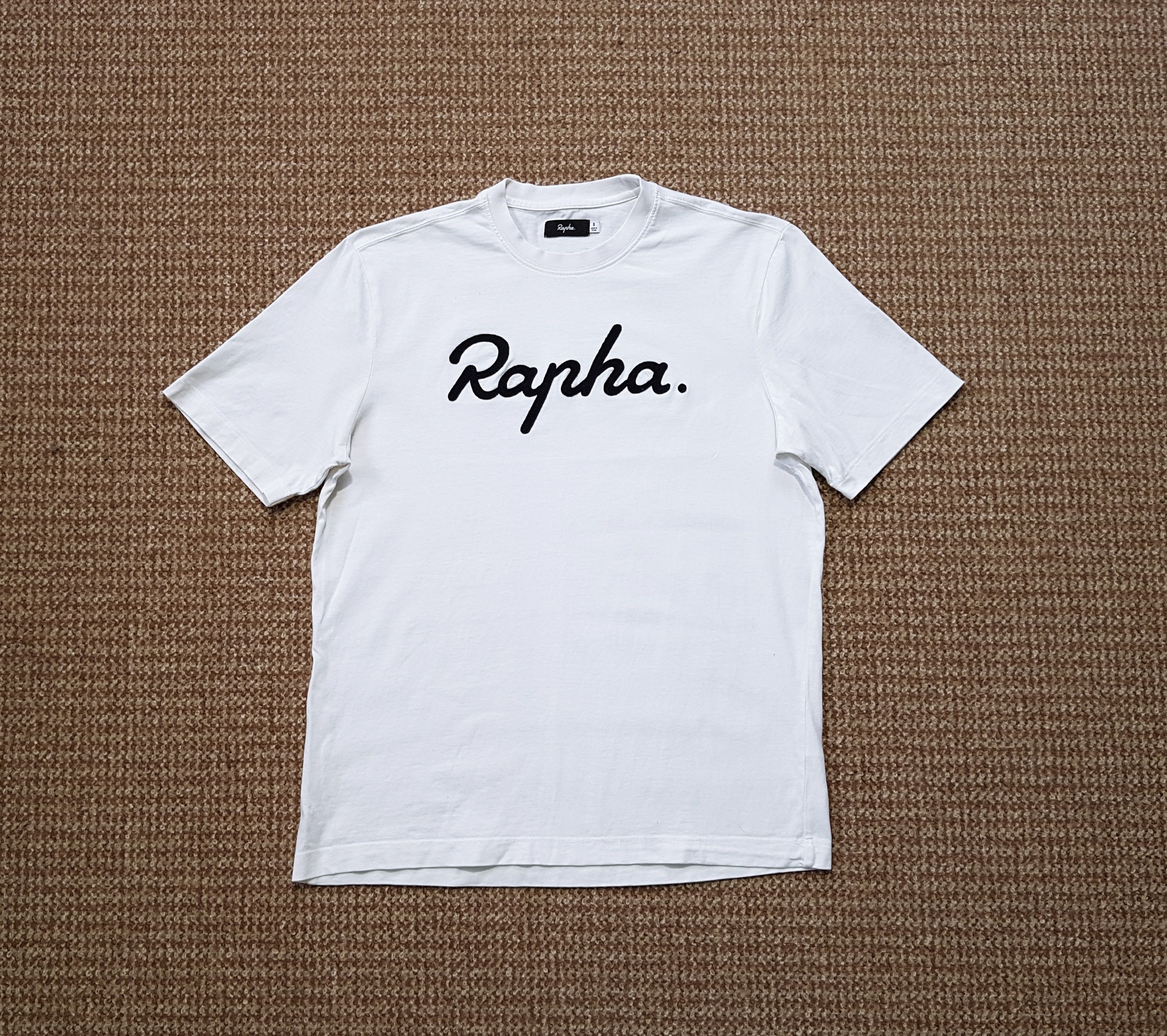 Rapha Rapha Big Logo Spellout Cotton T Shirt sz S Size US S / EU 44-46 / 1 - 1 Thumbnail
