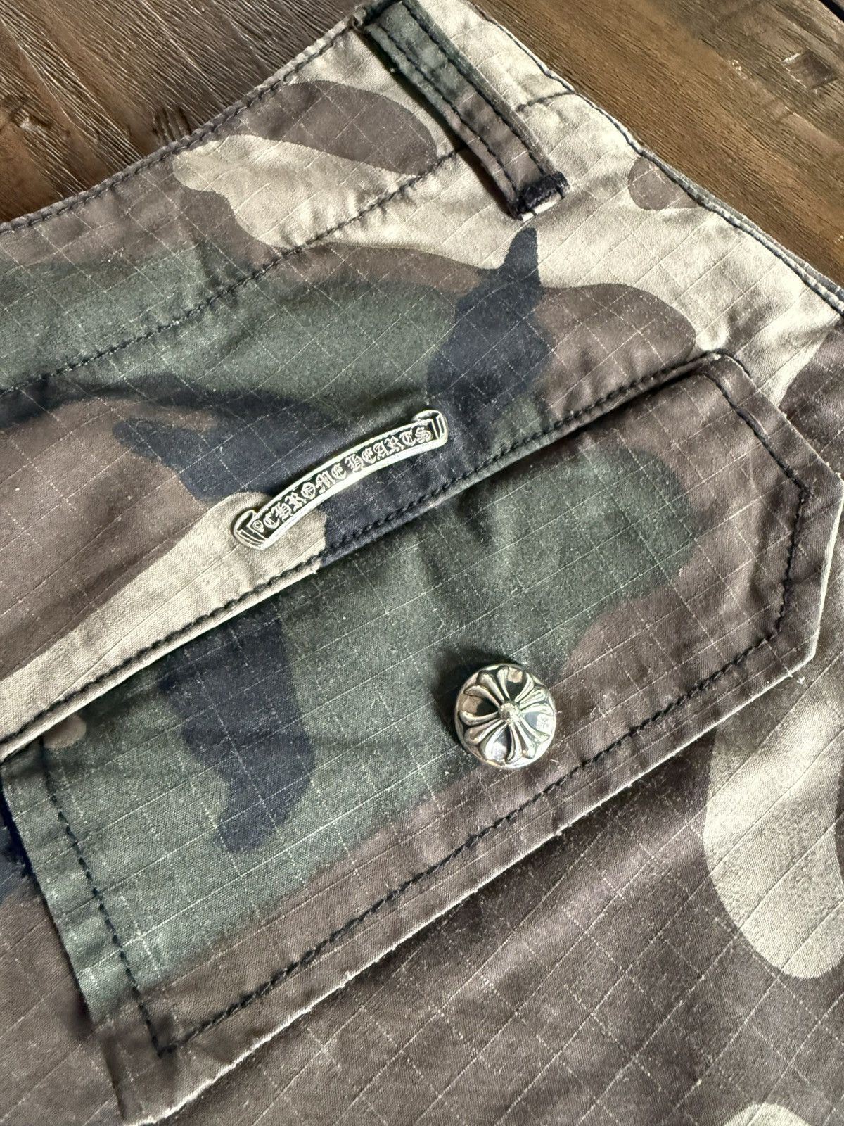 Chrome Hearts Chrome Hearts DevilDog camo cargos SZ34 DS Size US 34 / EU 50 - 4 Thumbnail