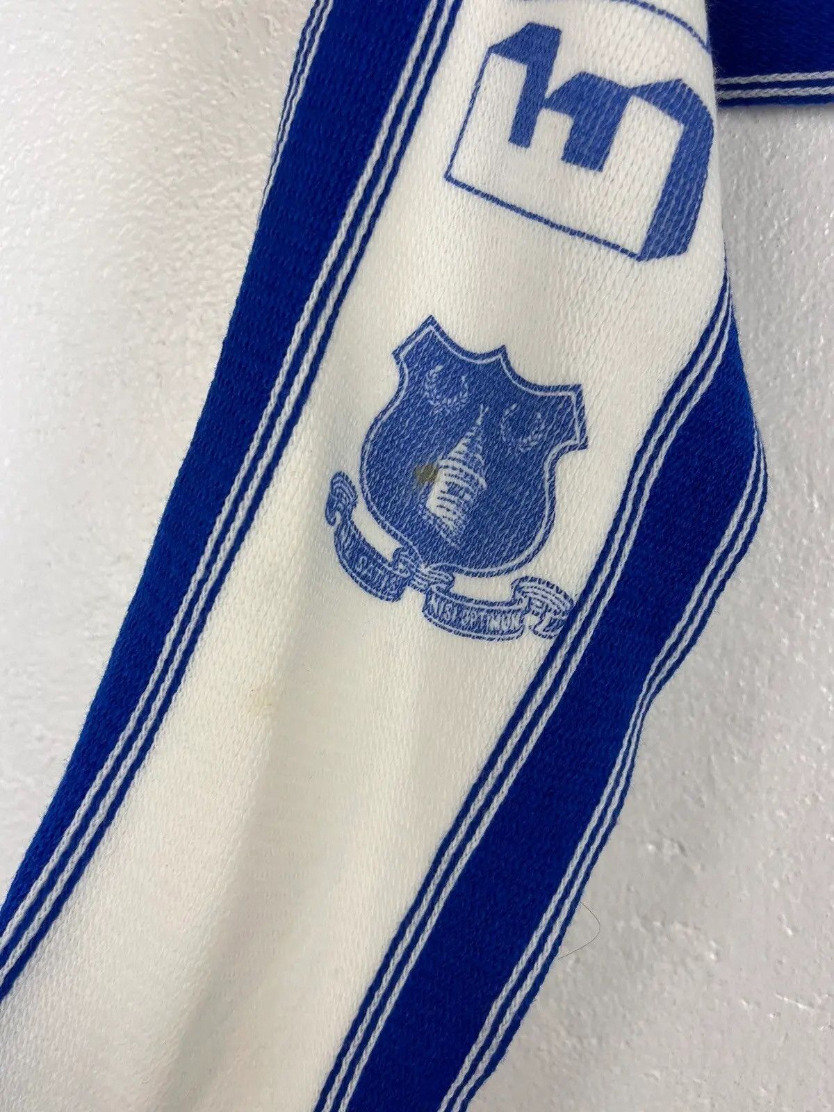 Vintage 90s Vintage Everton FC Soccer Football Fanwear Scarf Muffler Size ONE SIZE - 3 Thumbnail