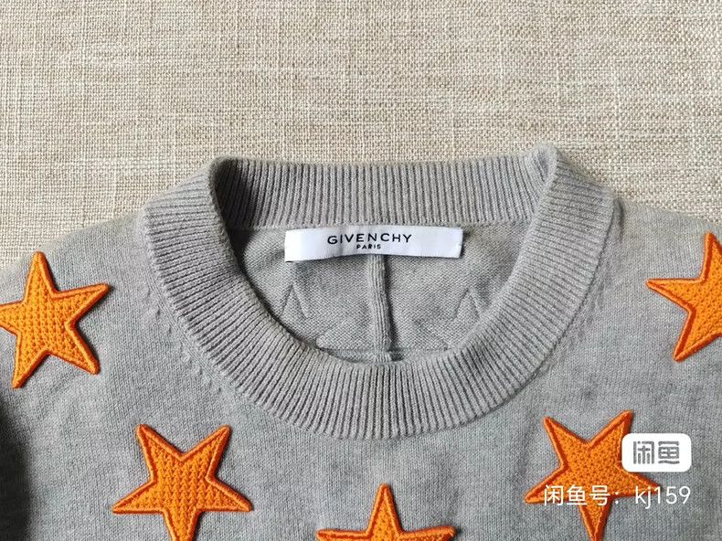 Givenchy Givenchy Five-pointed Star Embroidered Knitted Sweater Size US S / EU 44-46 / 1 - 2 Thumbnail