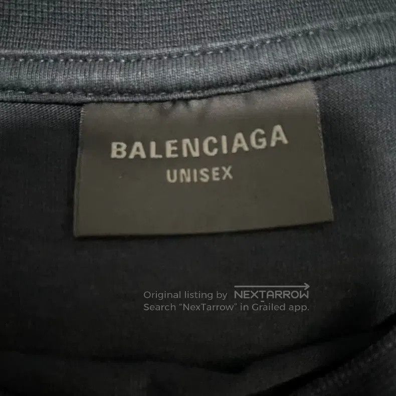 Balenciaga Balenciaga Black and Red Striped Short Sleeve T-Shirt with Size US M / EU 48-50 / 2 - 3 Thumbnail