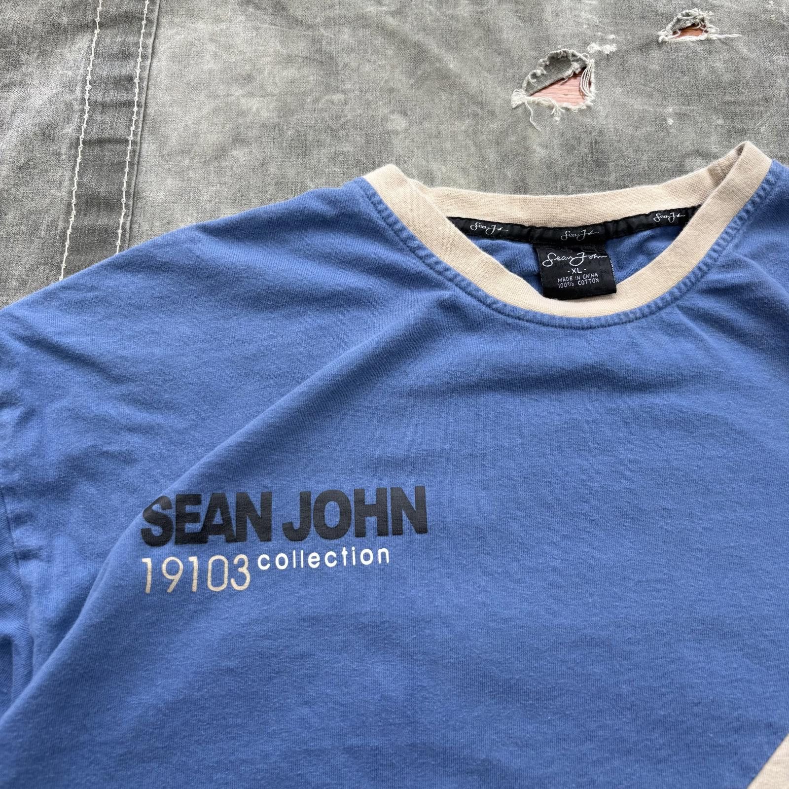 Sean John Vintage Y2K Sean John Embroidered 69 Streetwear Grunge Shirt Size US XL / EU 56 / 4 - 4 Thumbnail