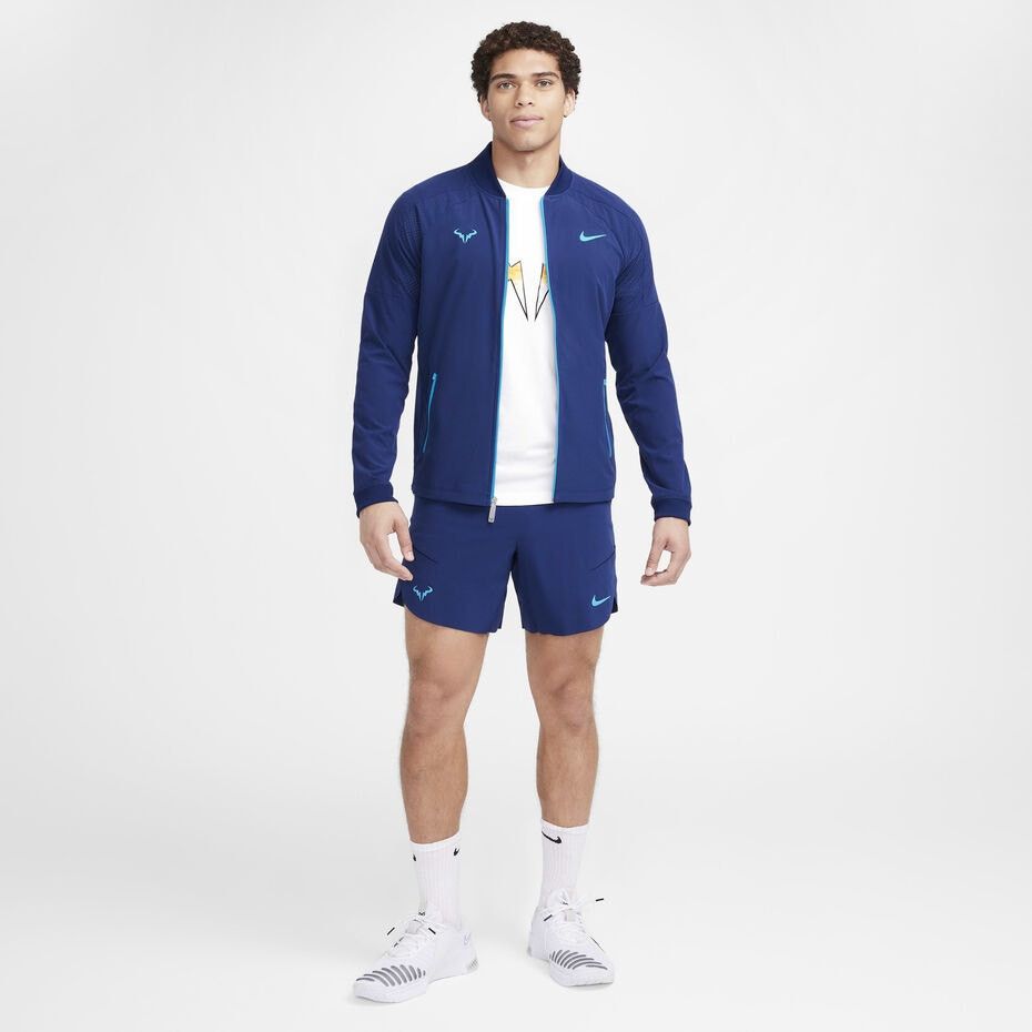 Nike NWT Nike Dri-Fit Rafa Nadal Blue Tennis Jacket Mens Size S Size US S / EU 44-46 / 1 - 2 Thumbnail