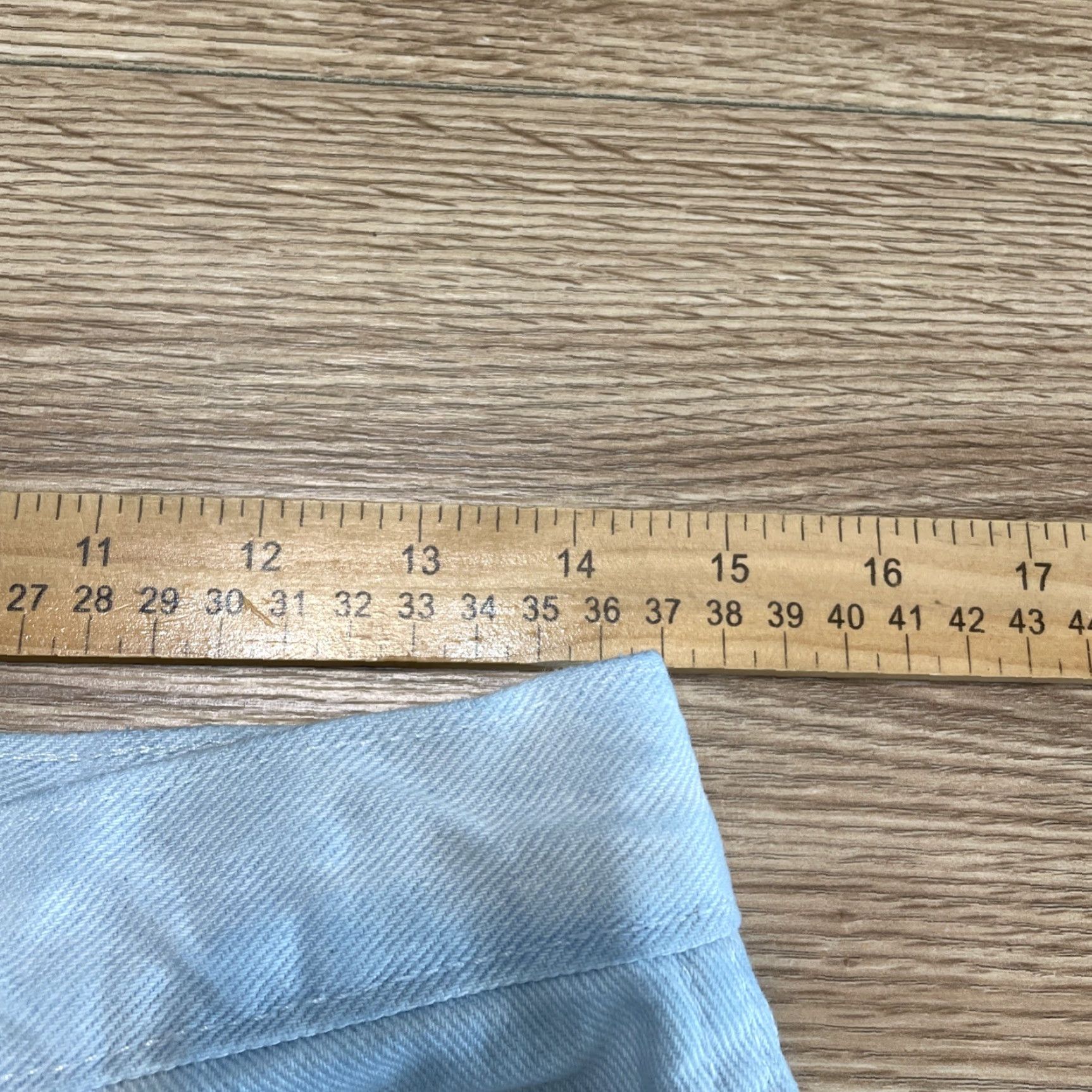 Vintage VINTAGE CHIC Jeans Womens Tall Size 13 Mom High Rise Denim Light Wash Blue Size 34" / US 12 / IT 48 - 4 Thumbnail