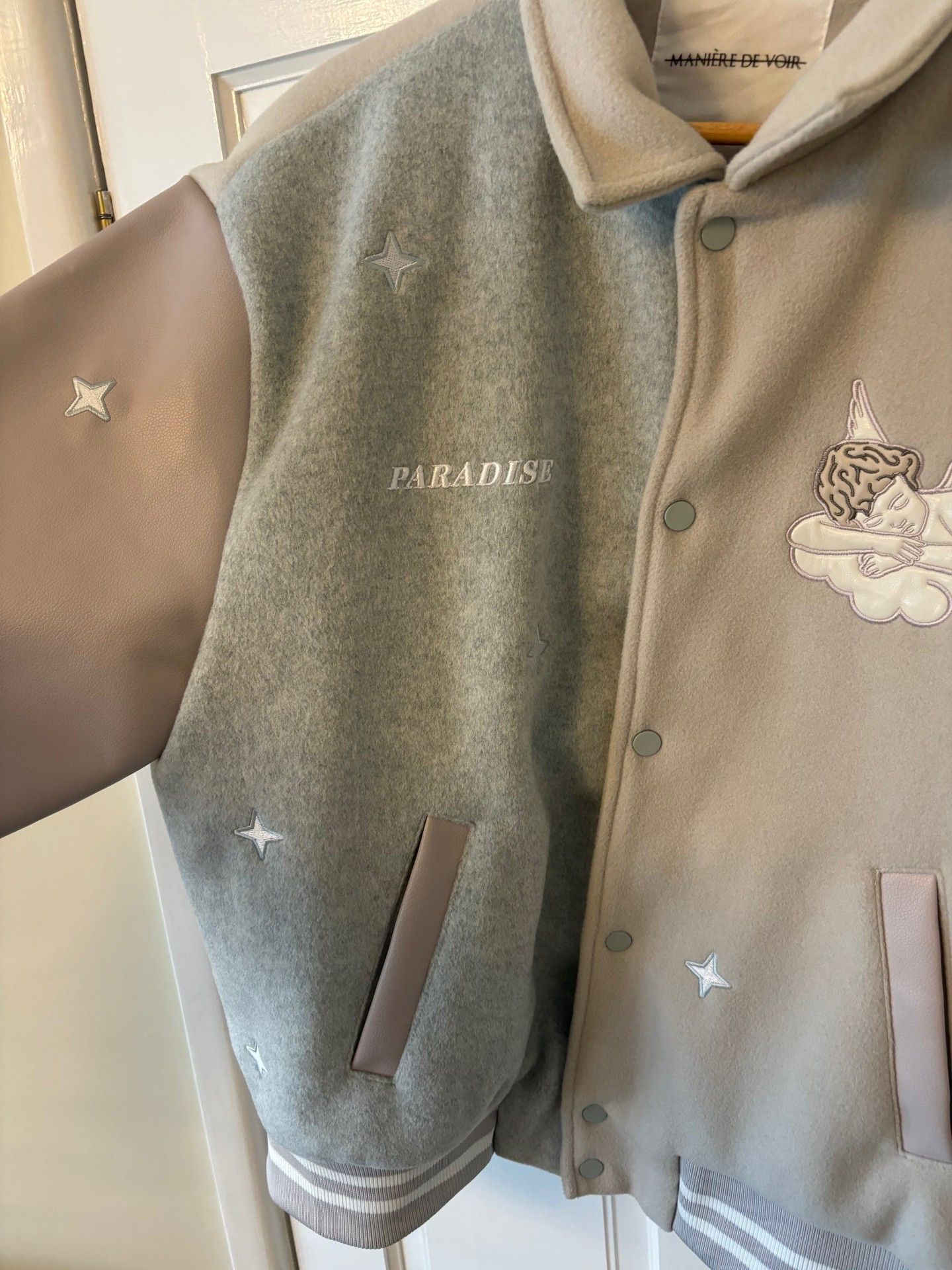 Maniere De Vior Maniere de Voir Paradise Varsity Jacket Size US XL / EU 56 / 4 - 4 Thumbnail
