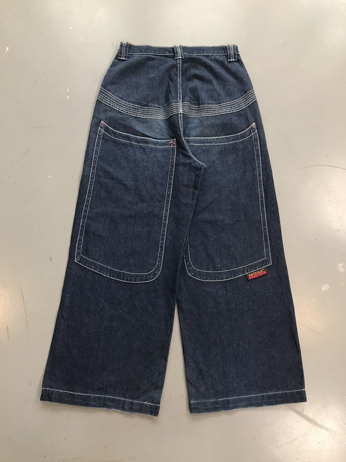 JNCO × Southpole × Vintage Vintage KATAILU big pocket flared denim Size US 31 - 4 Thumbnail