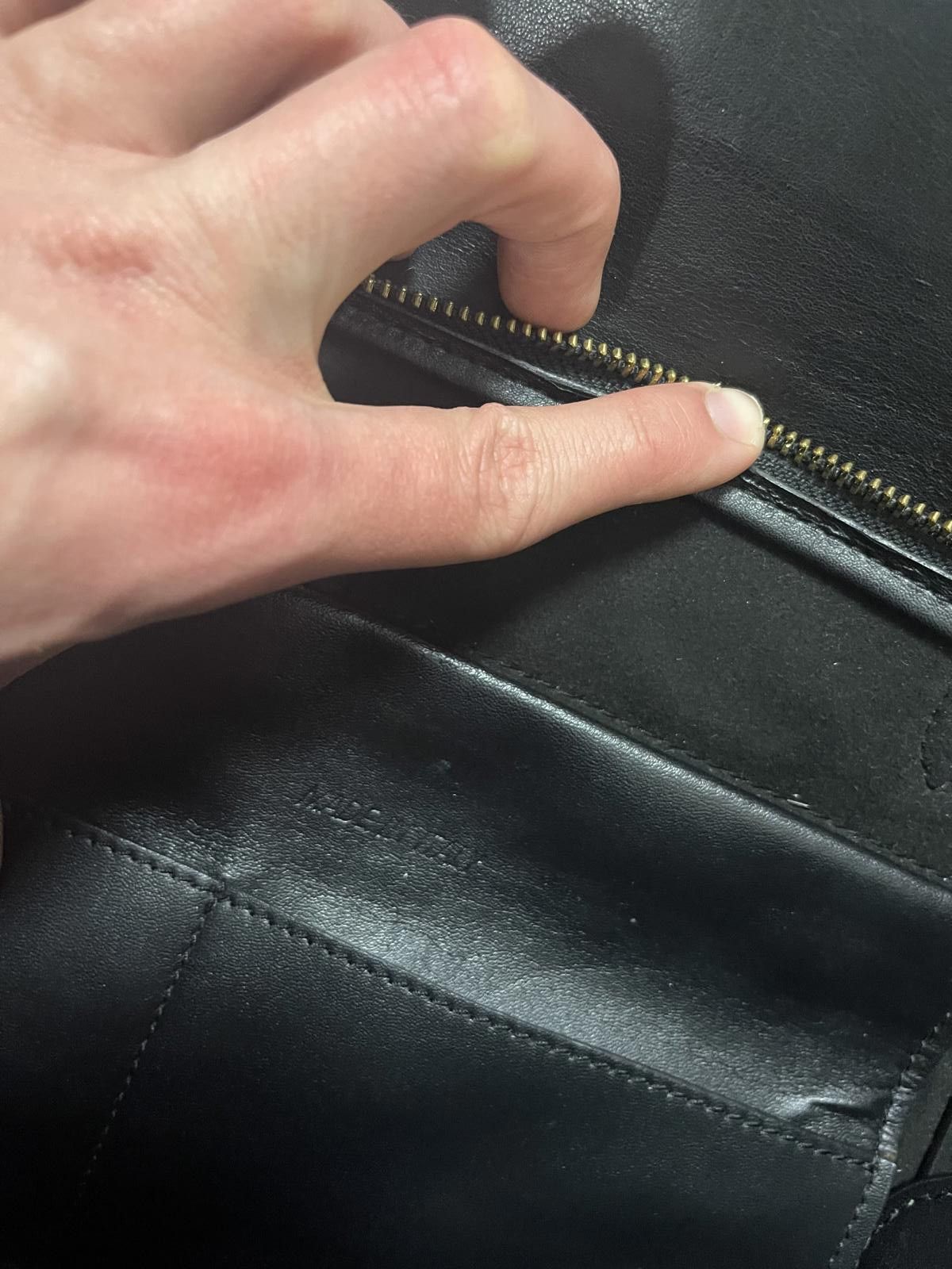 Celine Celine - Black Leather Shoulder Bag Size ONE SIZE - 8 Thumbnail