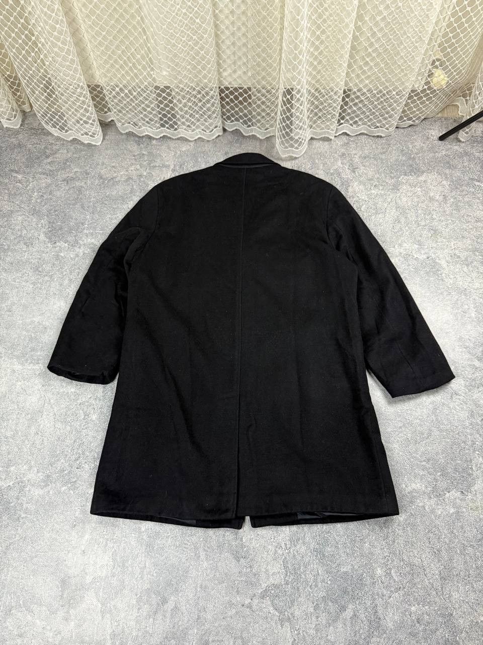 Balmain Balmain Wool Cashmere Coat Navy M/L Size US M / EU 48-50 / 2 - 2 Thumbnail