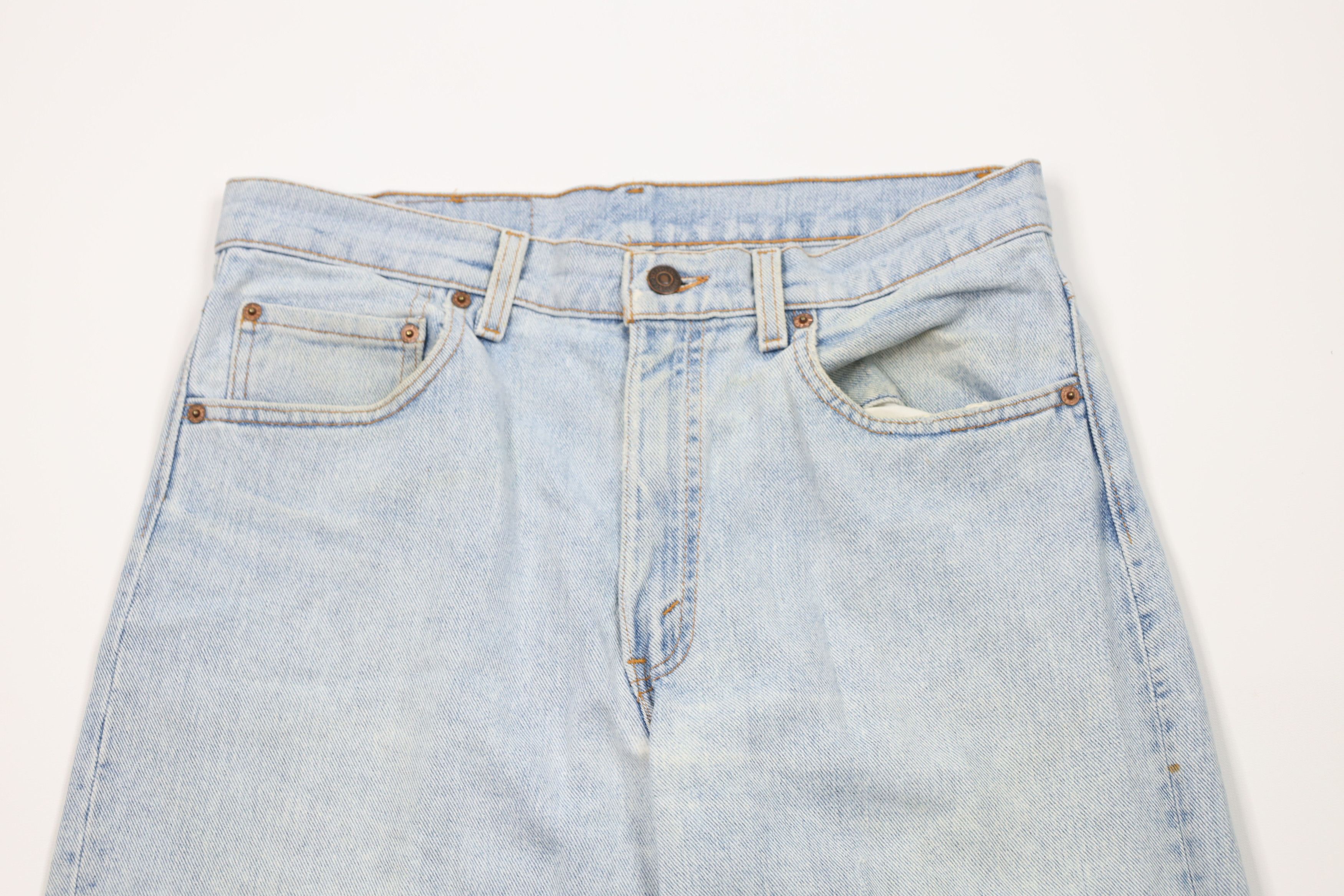 Levi's Vintage 90s Levis 550xx Relaxed Fit Denim Jeans Blue USA Size US 34 / EU 50 - 2 Thumbnail