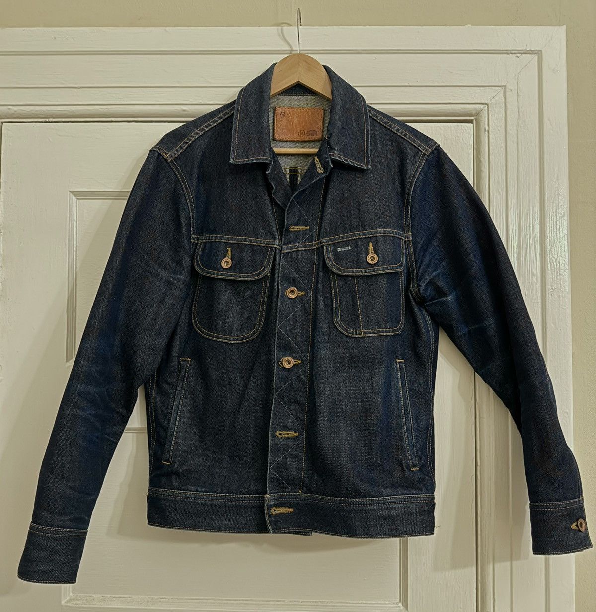 Taylor Stitch Taylor Stitch denim long haul jacket size 40 Size US M / EU 48-50 / 2 - 2 Thumbnail