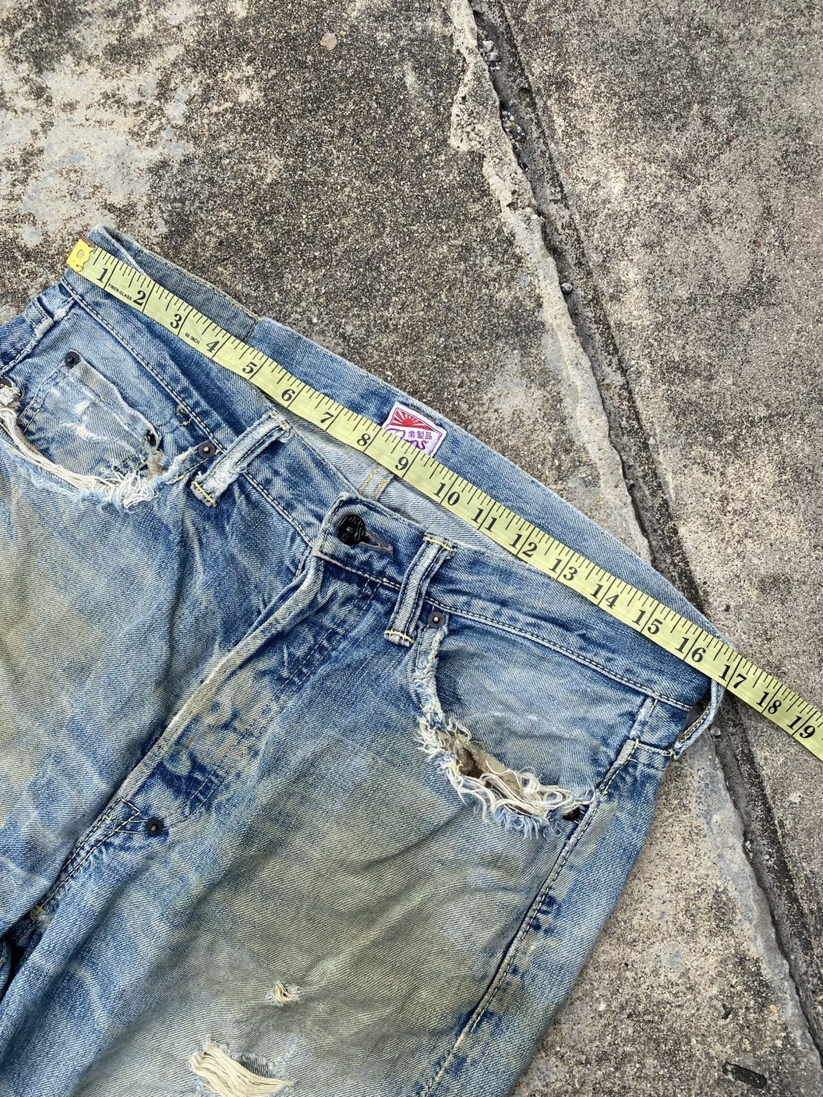 Prps Vintage Distressed Prps Selvedge Denim Pants Size US 33 - 17 Thumbnail