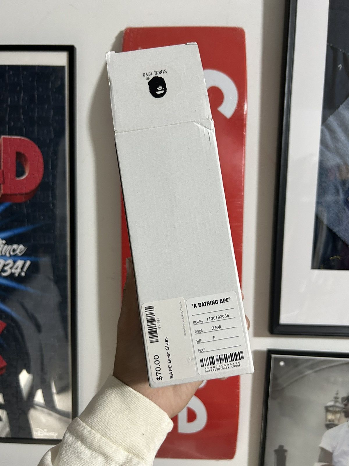 Bape Bape Beer Glass Size ONE SIZE - 2 Thumbnail