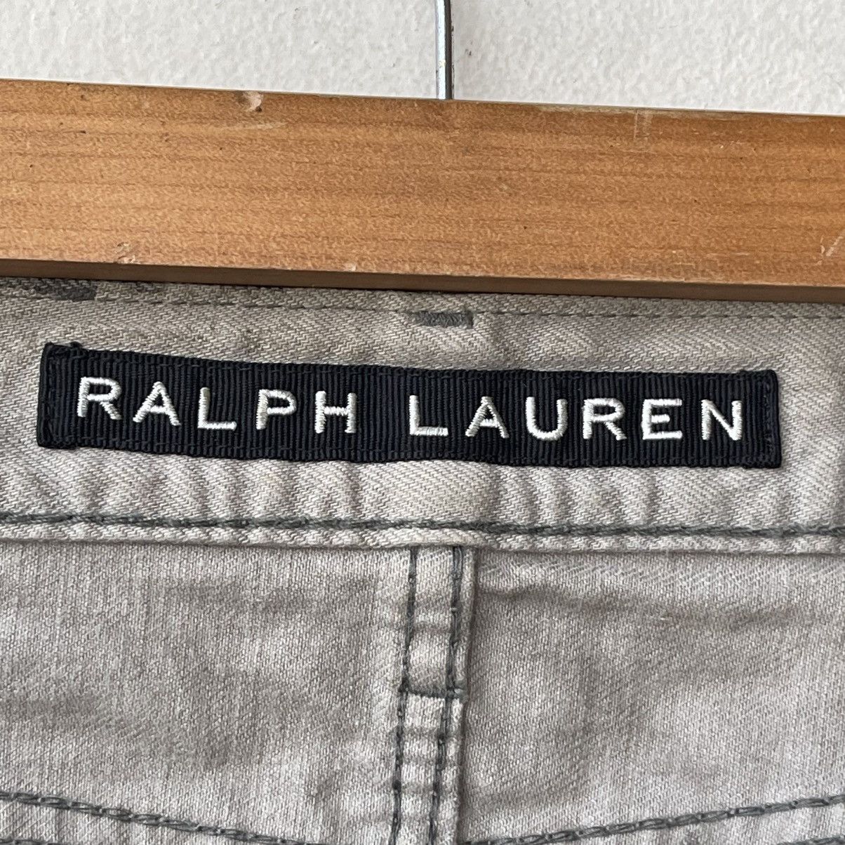 Ralph Lauren Archival Ralph Lauren Straight Fit Coated Cotton Trousers Size US 32 / EU 48 - 16 Thumbnail