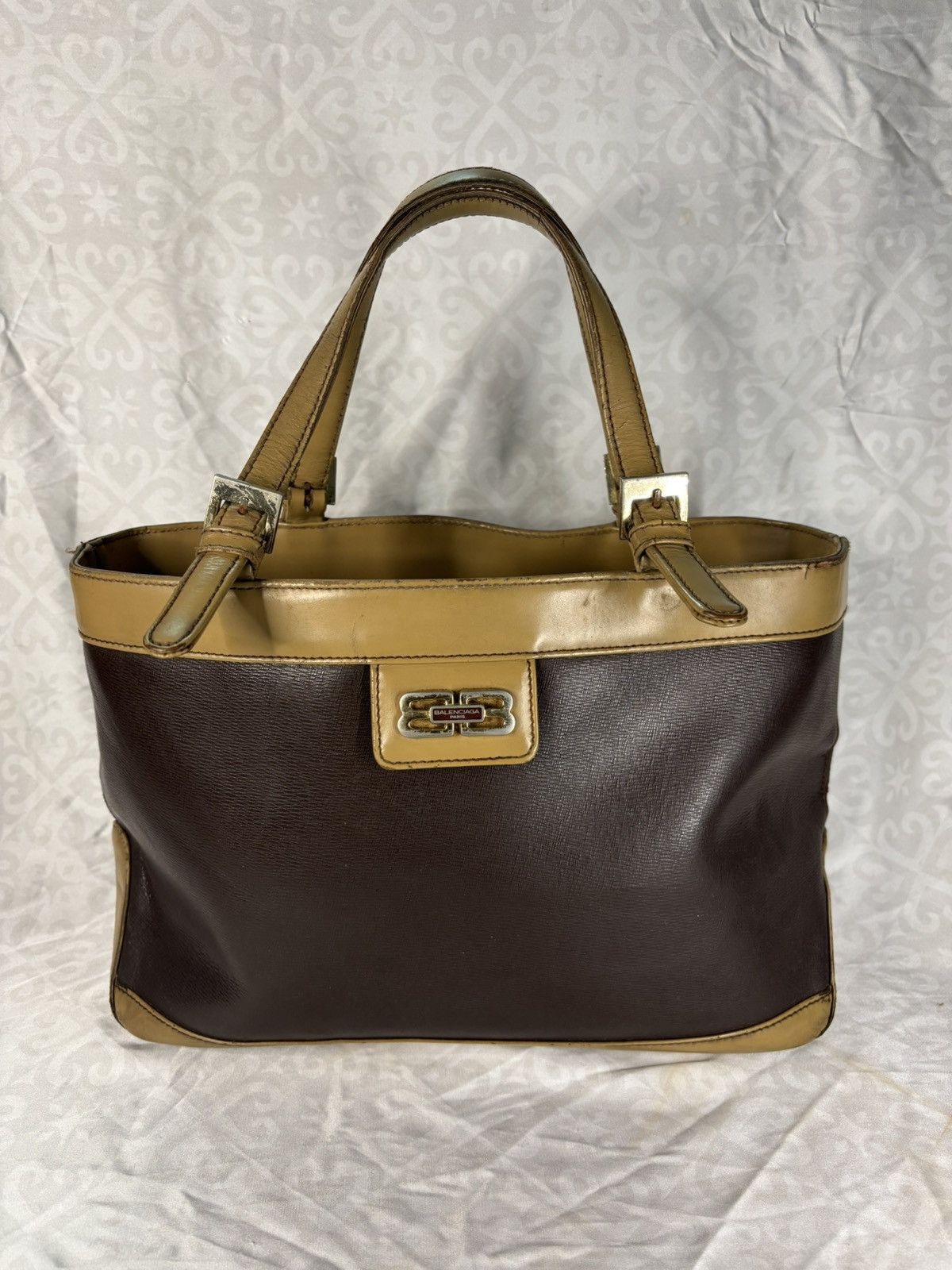 Balenciaga (very worn) Balenciaga Vintage Tote Bag Size ONE SIZE - 1 Thumbnail