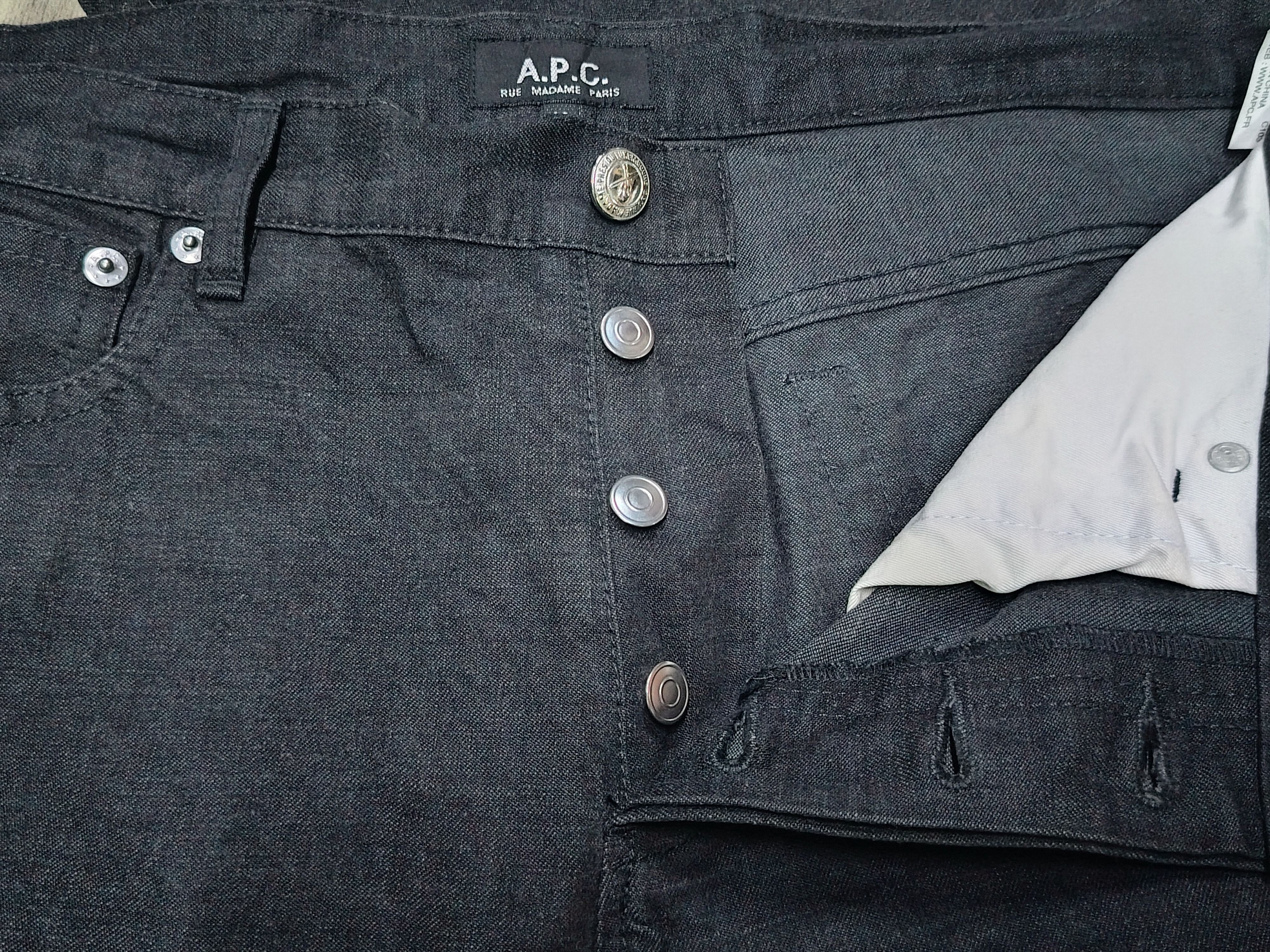 A.P.C. A.P.C rue madame paris denim Size US 34 / EU 50 - 4 Thumbnail