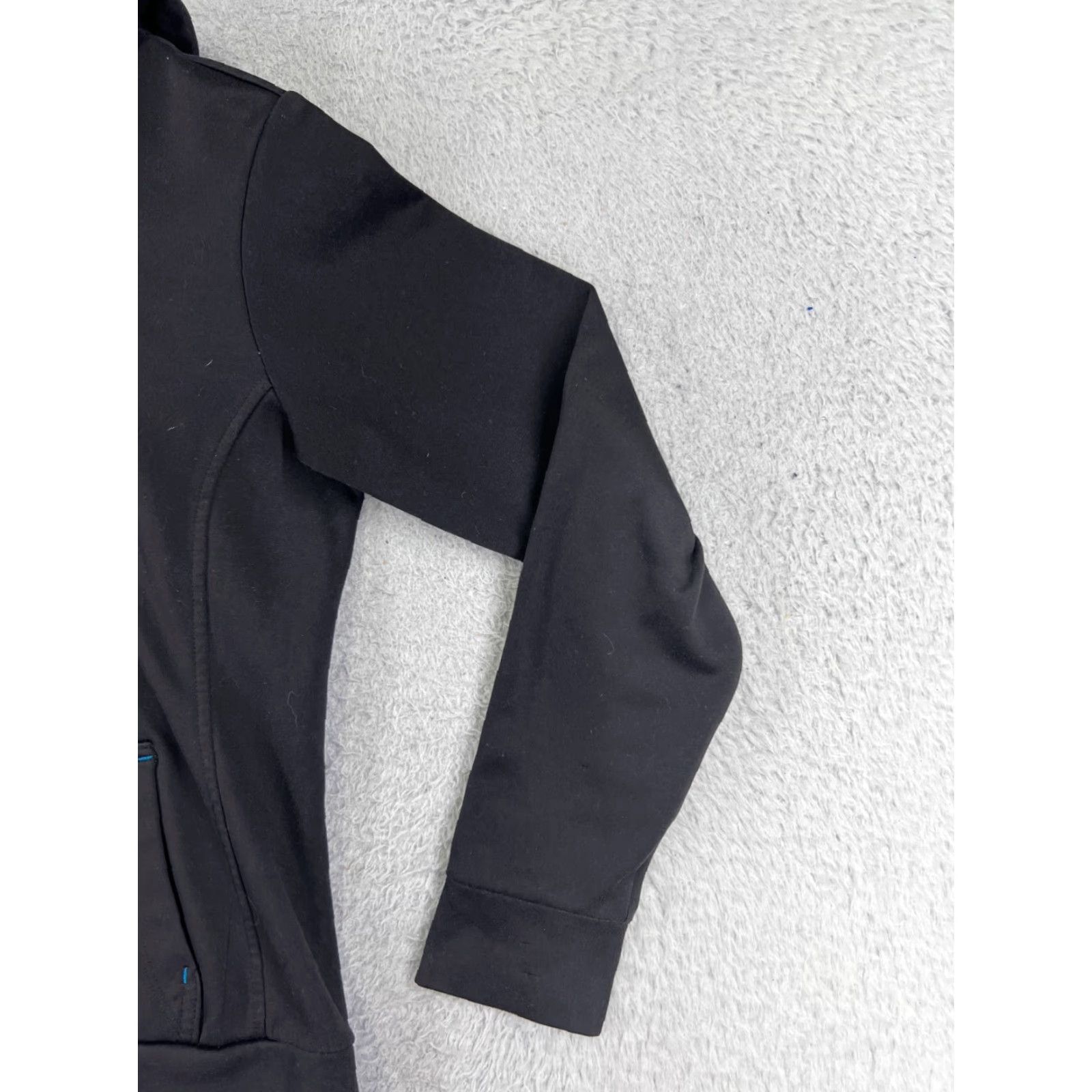 The North Face The North Face Hoodie Women XS Black - Hooded, Pockets, Lightweight 100% Polyester Sweatshirt? Size XS / US 0-2 / IT 36-38 - 5 Thumbnail