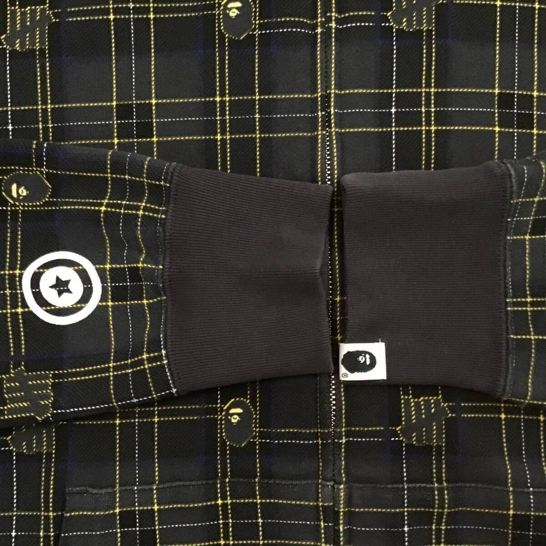 Bape × Undefeated BAPE × Undefeated Check Shark full zip Hoodie a bathing ape Size US M / EU 48-50 / 2 - 7 Thumbnail
