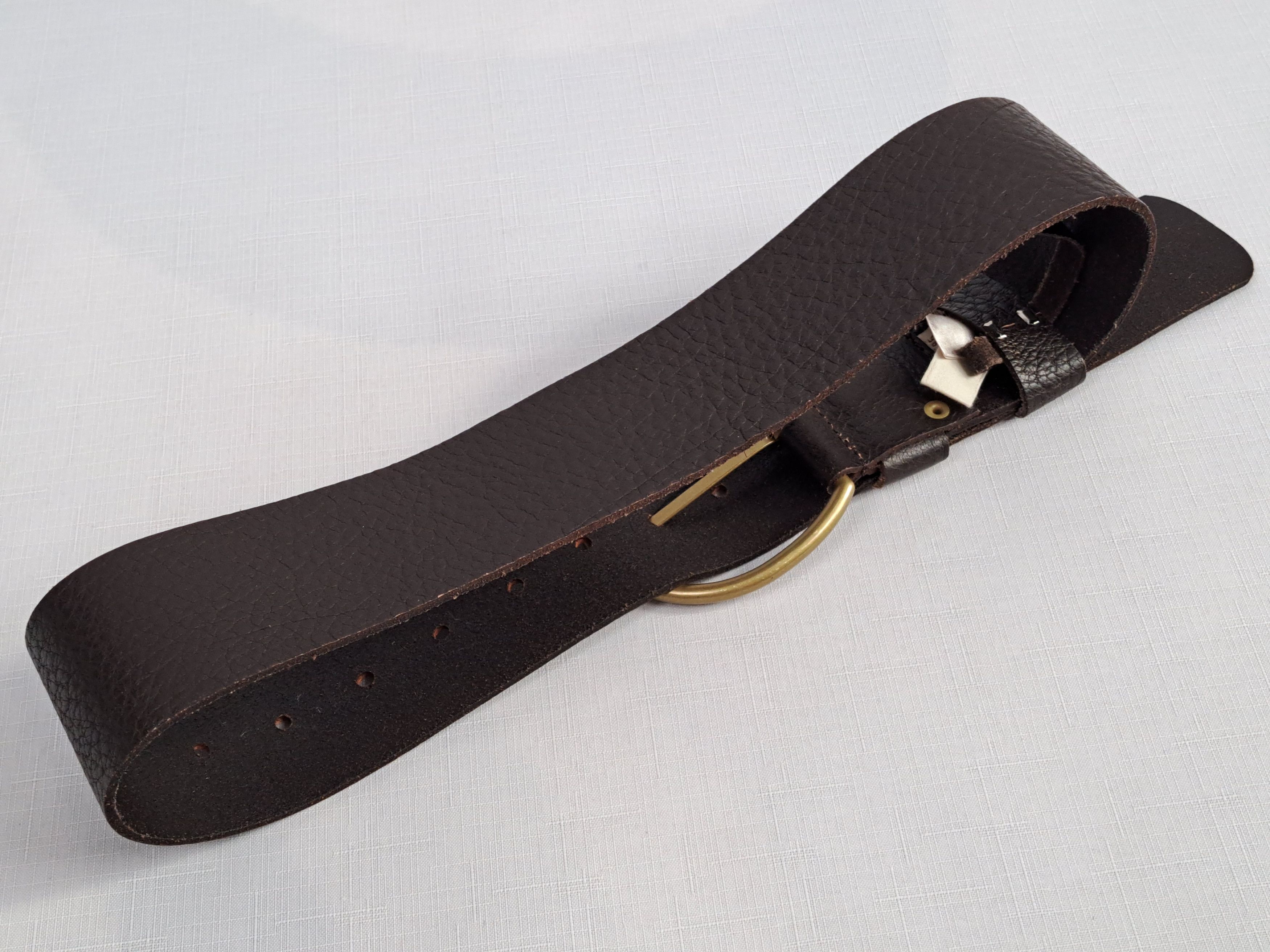 Diesel Diesel cow leather brown belt. Size ONE SIZE - 5 Thumbnail
