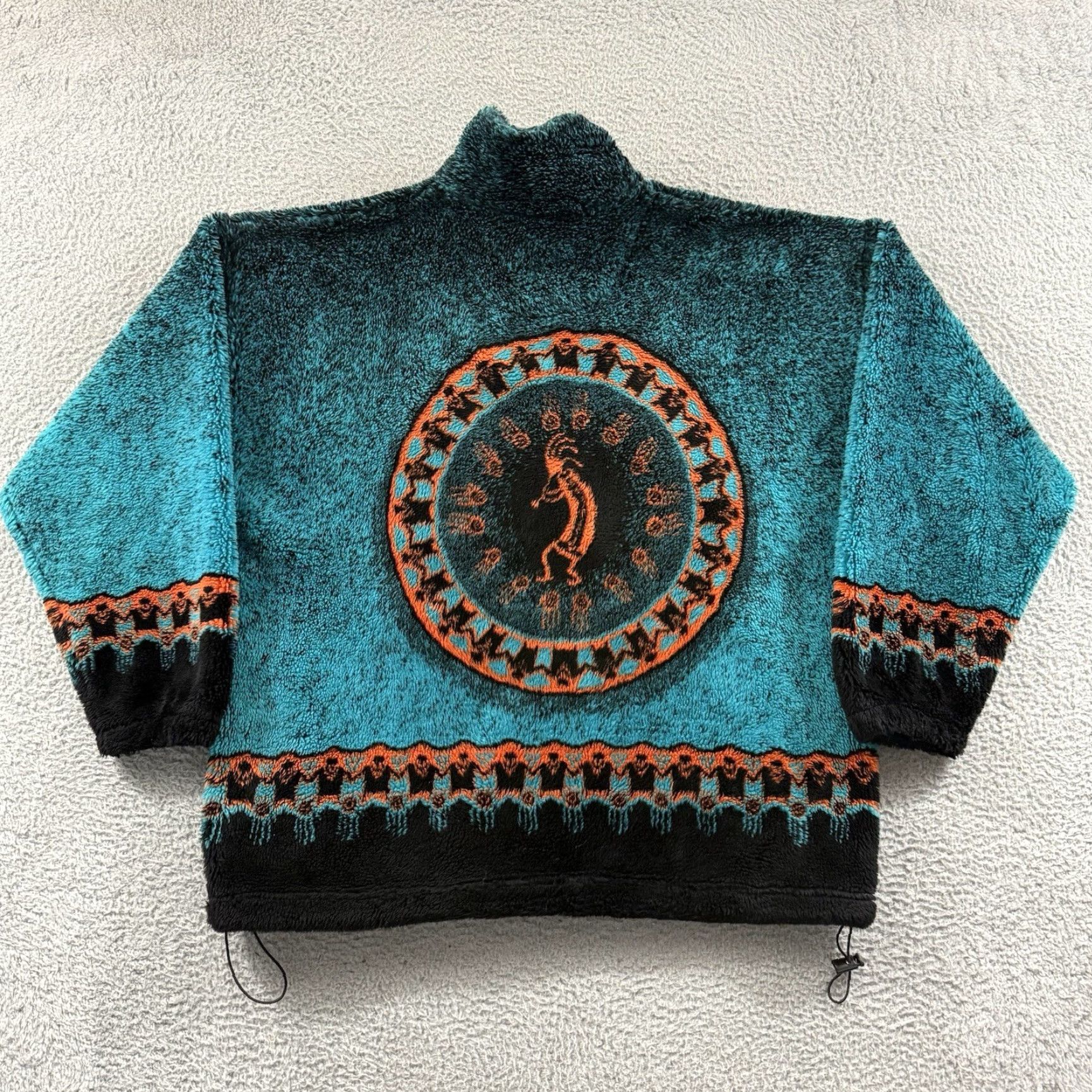 Vintage VINTAGE Bear Ridge Outfitters Jacket Men’s 2XL Fleece Aztec 90s Full Zip Outdoor Size US XXL / EU 58 / 5 - 7 Thumbnail