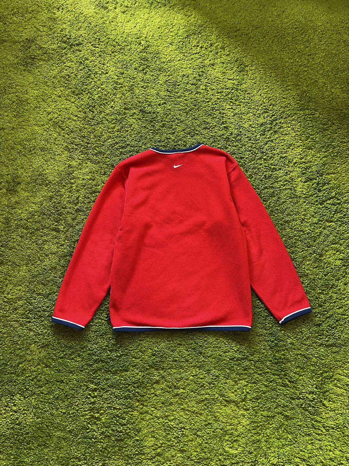 Nike × Vintage Nike athletic 2000s vintage Y2K fleece sweatshirt Size M / US 6-8 / IT 42-44 - 2 Thumbnail