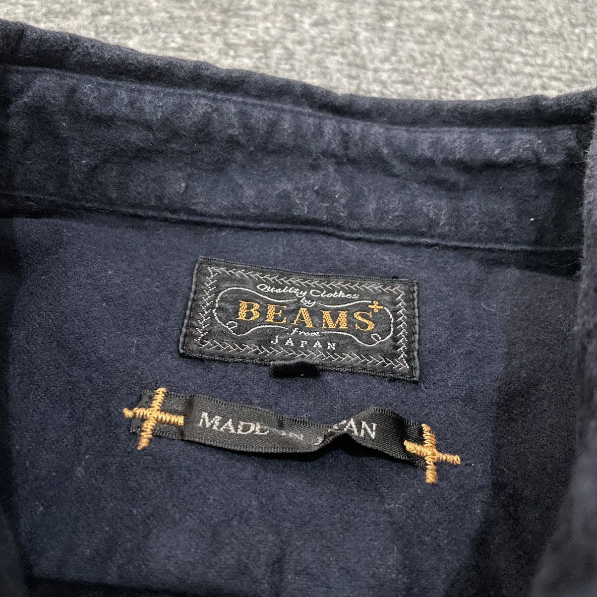Beams Plus Beams Plus Button Up Shirt Navy Workwear Size US M / EU 48-50 / 2 - 6 Thumbnail