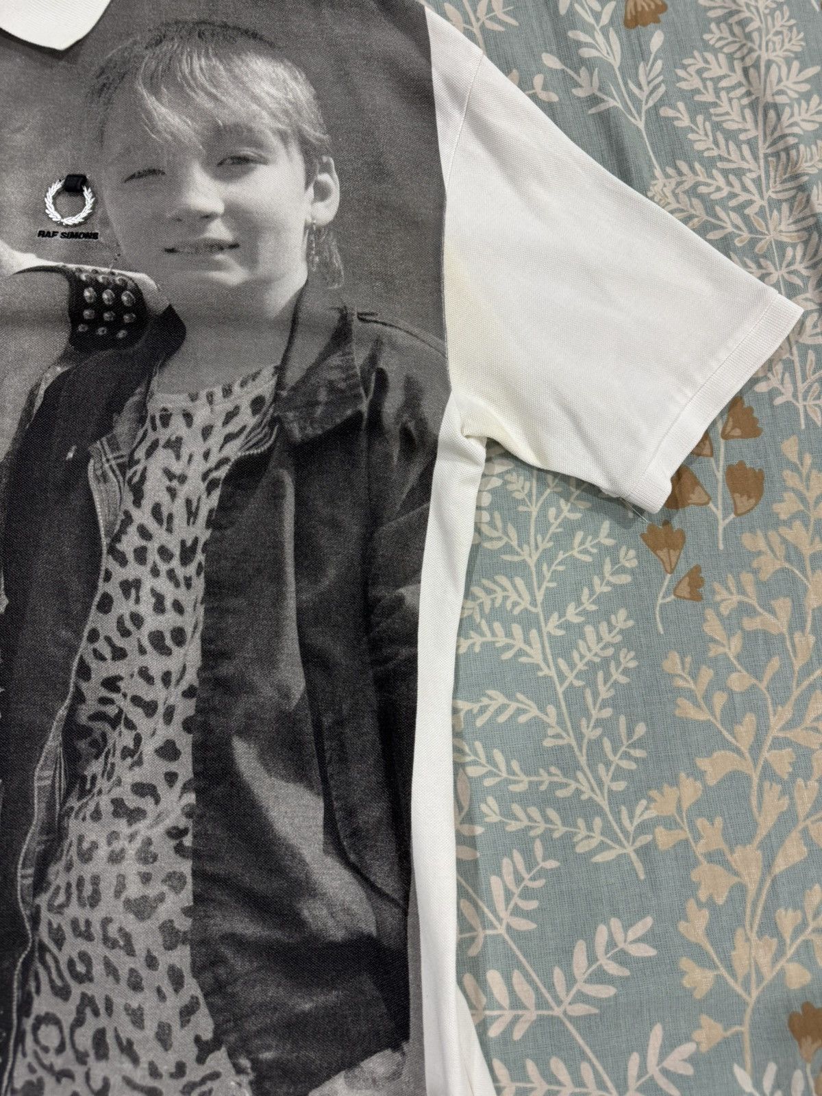 Raf by Raf Simons Raf Simon x Fred Perry Oversize Print Polo Size US M / EU 48-50 / 2 - 6 Thumbnail