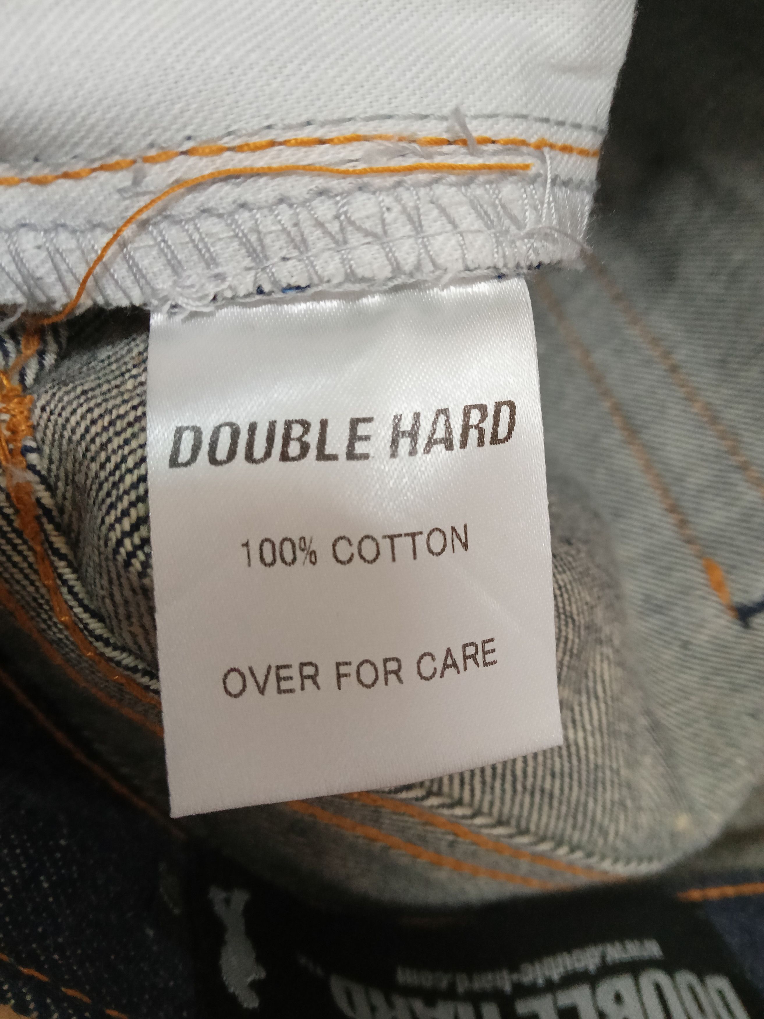 Japanese Brand Double Hard Jeans Size US 34 / EU 50 - 3 Thumbnail