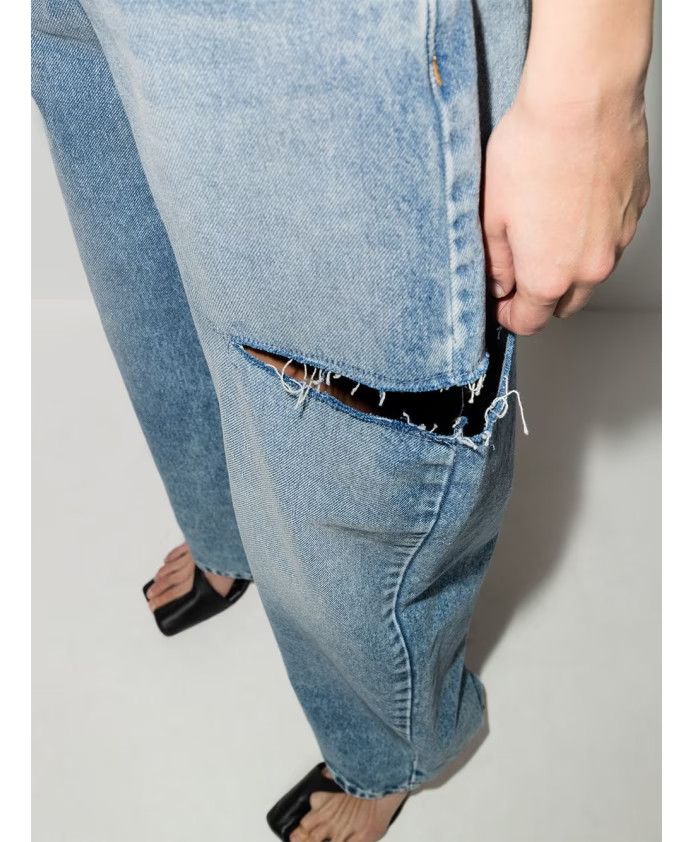 Maison Margiela oc11z0925 Stylish Jeans in Blue Size 34" / US 12 / IT 48 - 4 Thumbnail
